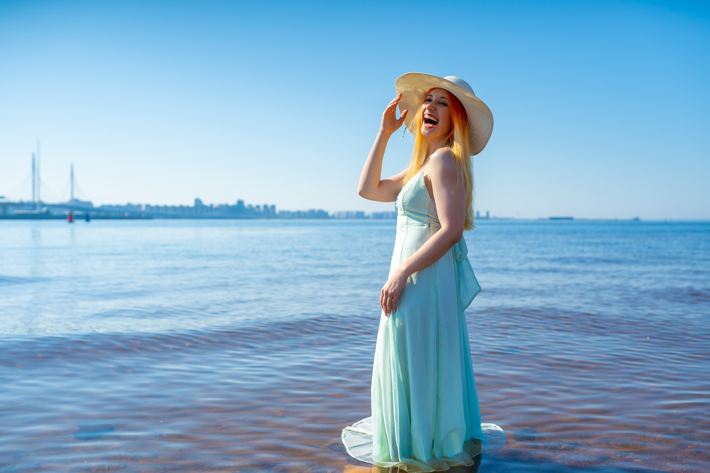 Настя Павлова. Залив. Портретный фотограф в Санкт-Петербурге Александр Быстрицкий