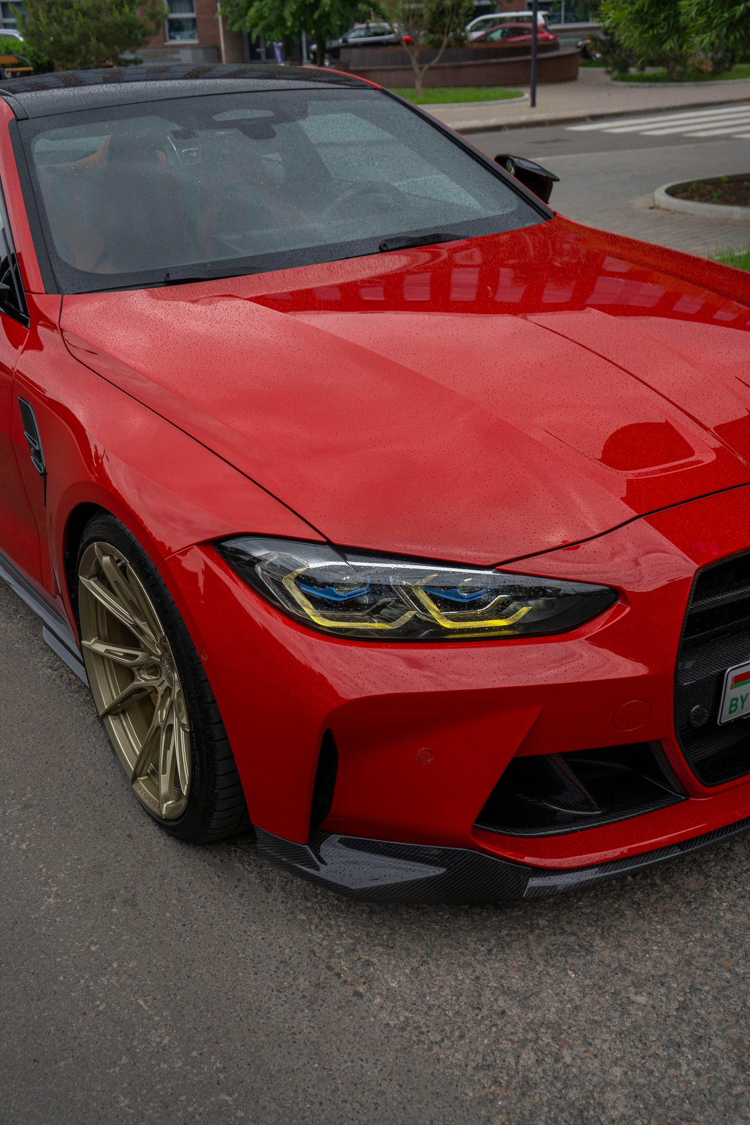 BMW M4. Автомобильный фотограф Ногинск Денис Городок
