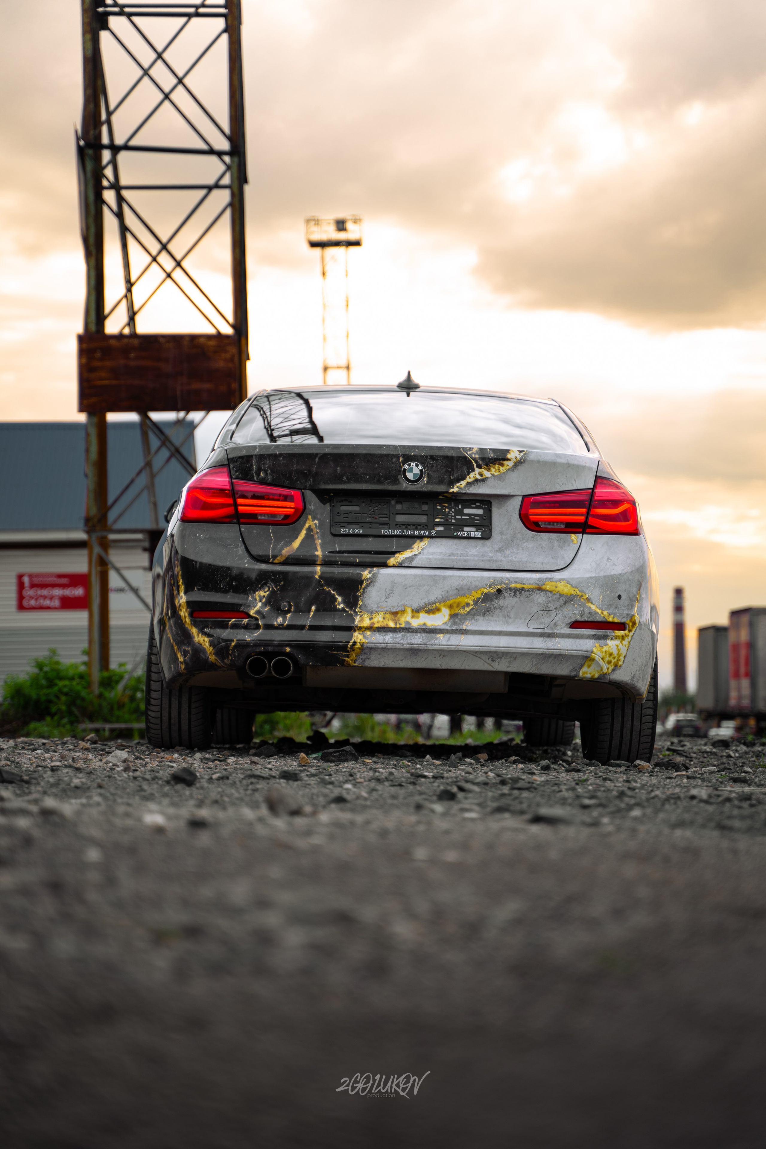 BMW 3-series. Автомобильный фотограф и видеограф в Санкт-Петербурге I 2golukov prod