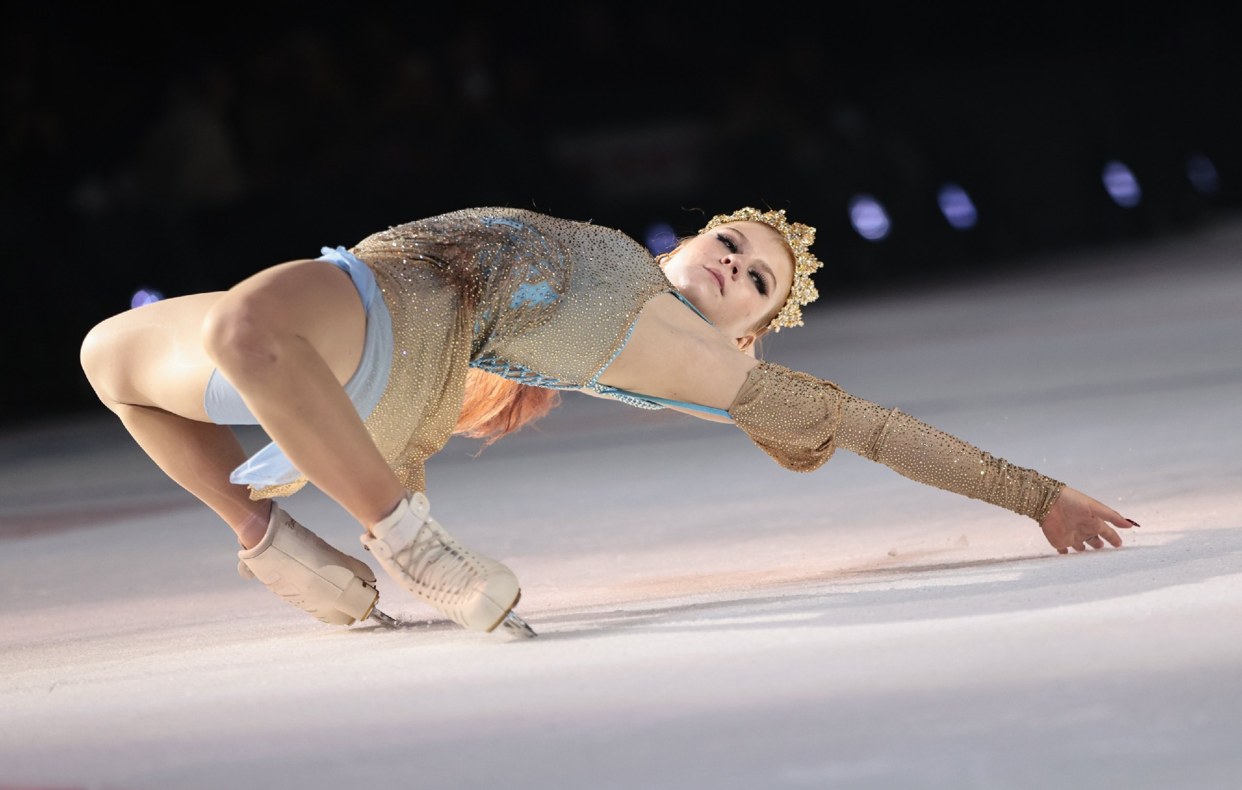 Александра Трусова на шоу Евгения Плющенко "Русалочка"