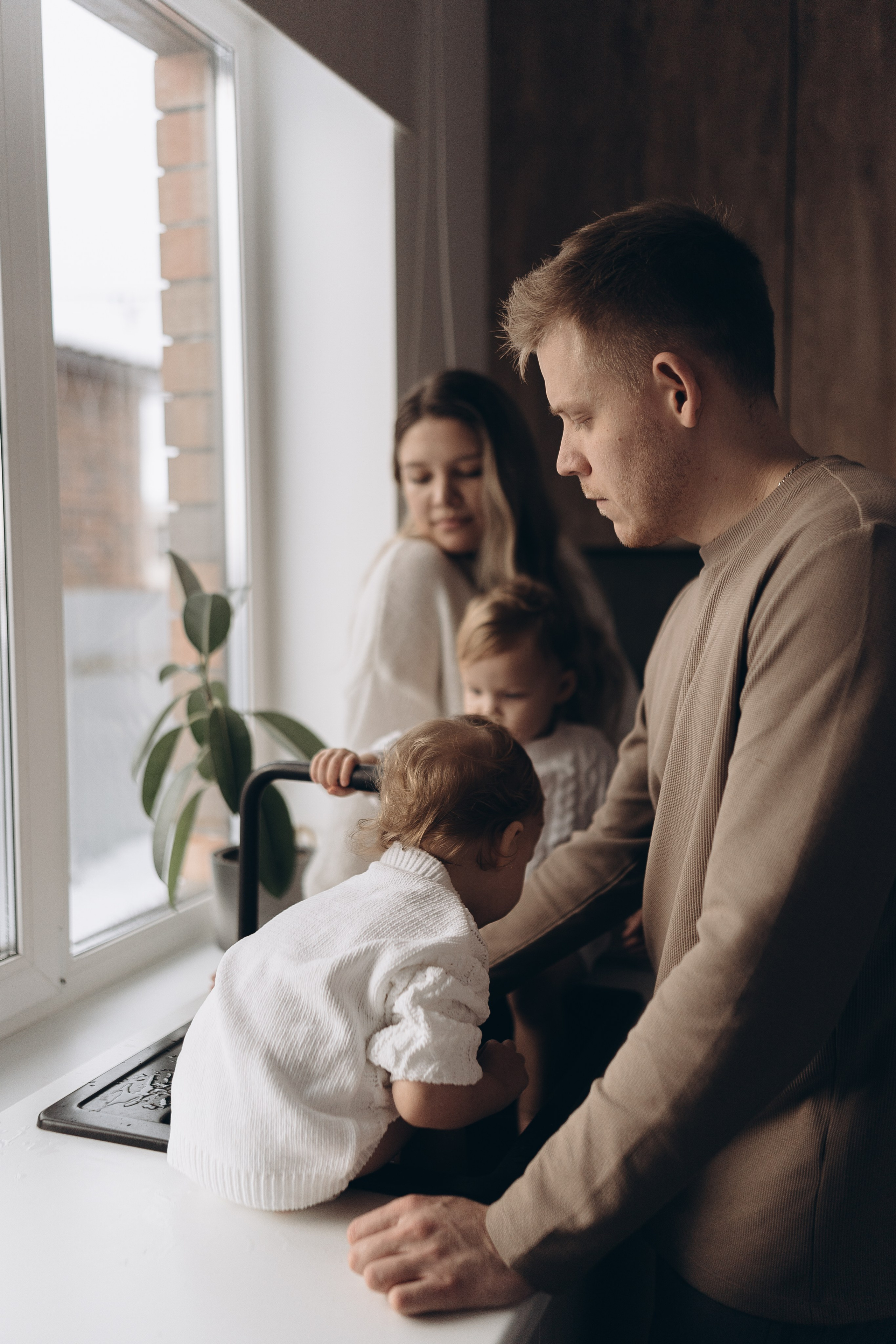 Лёша, Лена, Ева и Лея. Семейный и домашний фотограф в Уфе Ирина Гарасюта