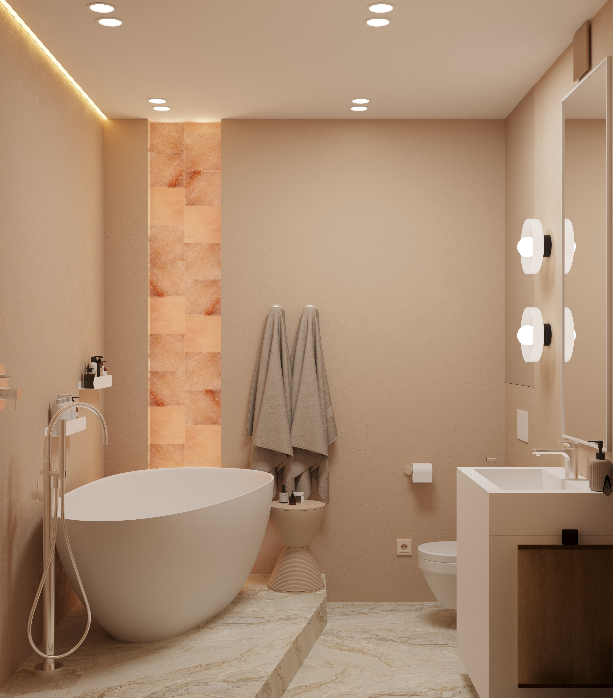 «Баланс» 106кв.м, фото. Дизайнер интерьеров Olala interior design