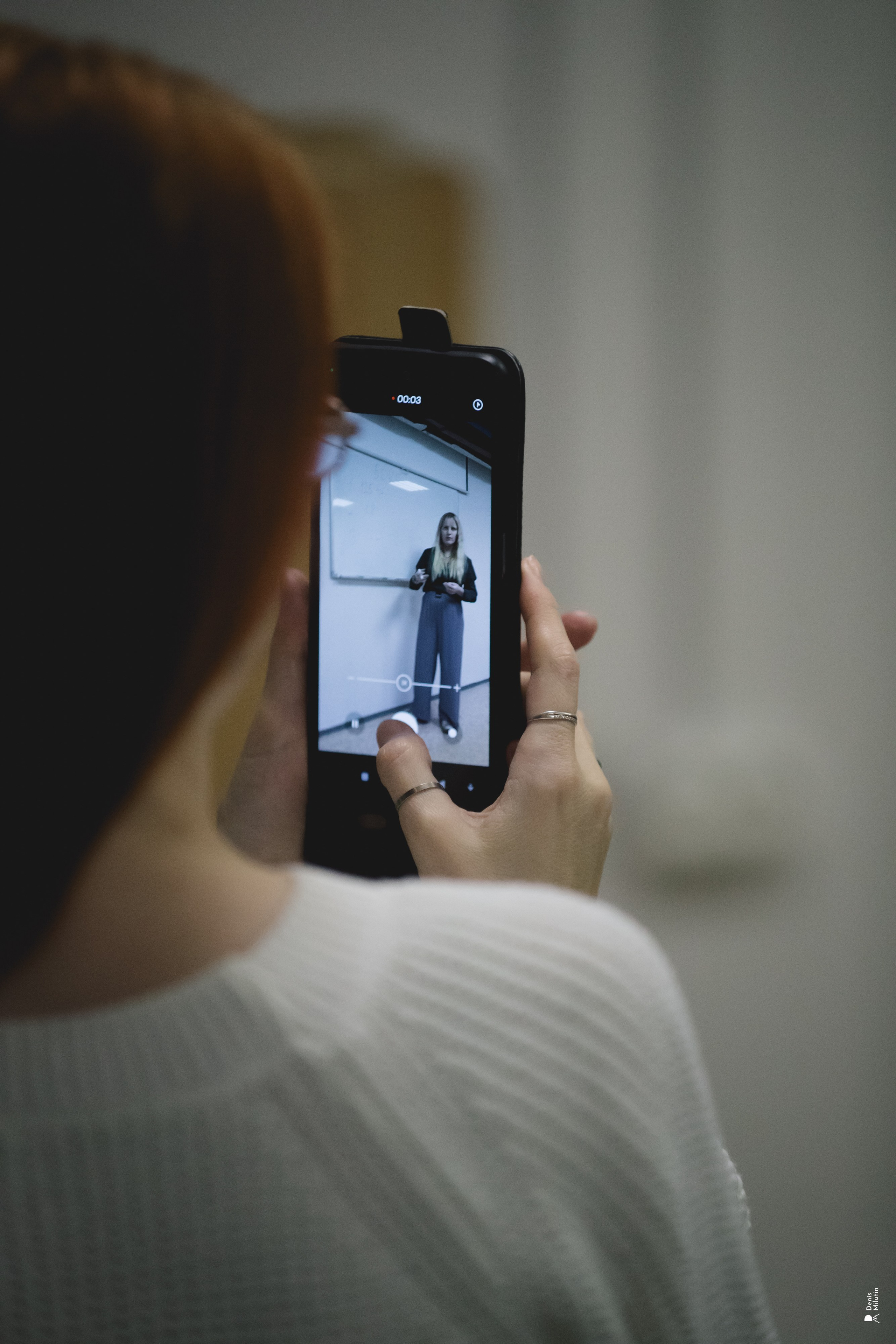 Мастер класс в Академии фотографии. Портретный фотограф Денис Милютин