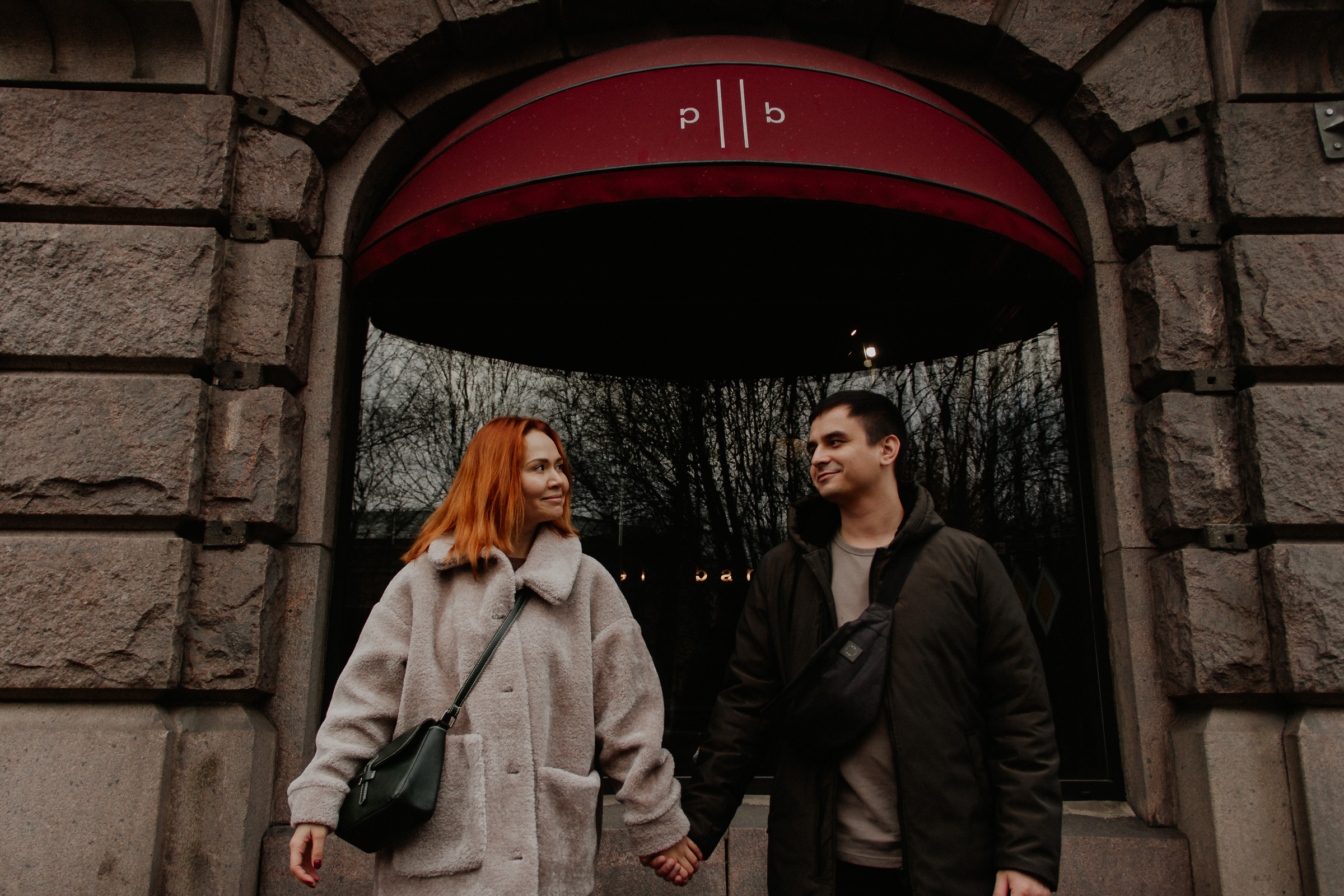 Съёмка в честь годовщины для Насти и Ильи. Фотограф в Санкт-Петербурге Полина Кондратьева