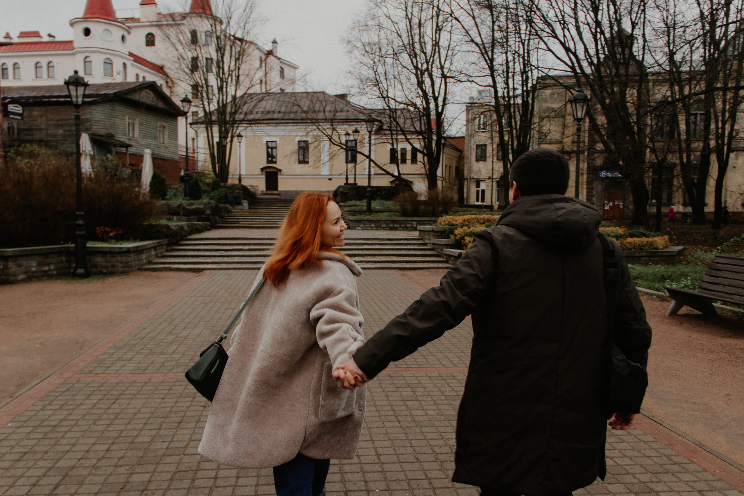 Съёмка в честь годовщины для Насти и Ильи. Фотограф в Санкт-Петербурге Полина Кондратьева