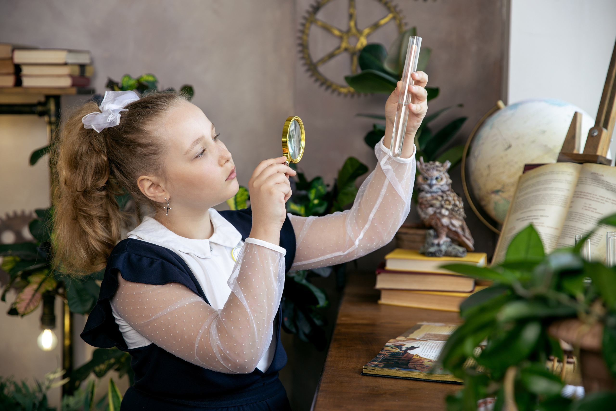 Портреты для четвертого класса в студии. Выпускные альбомы Евгении Виноградовой г. Липецк