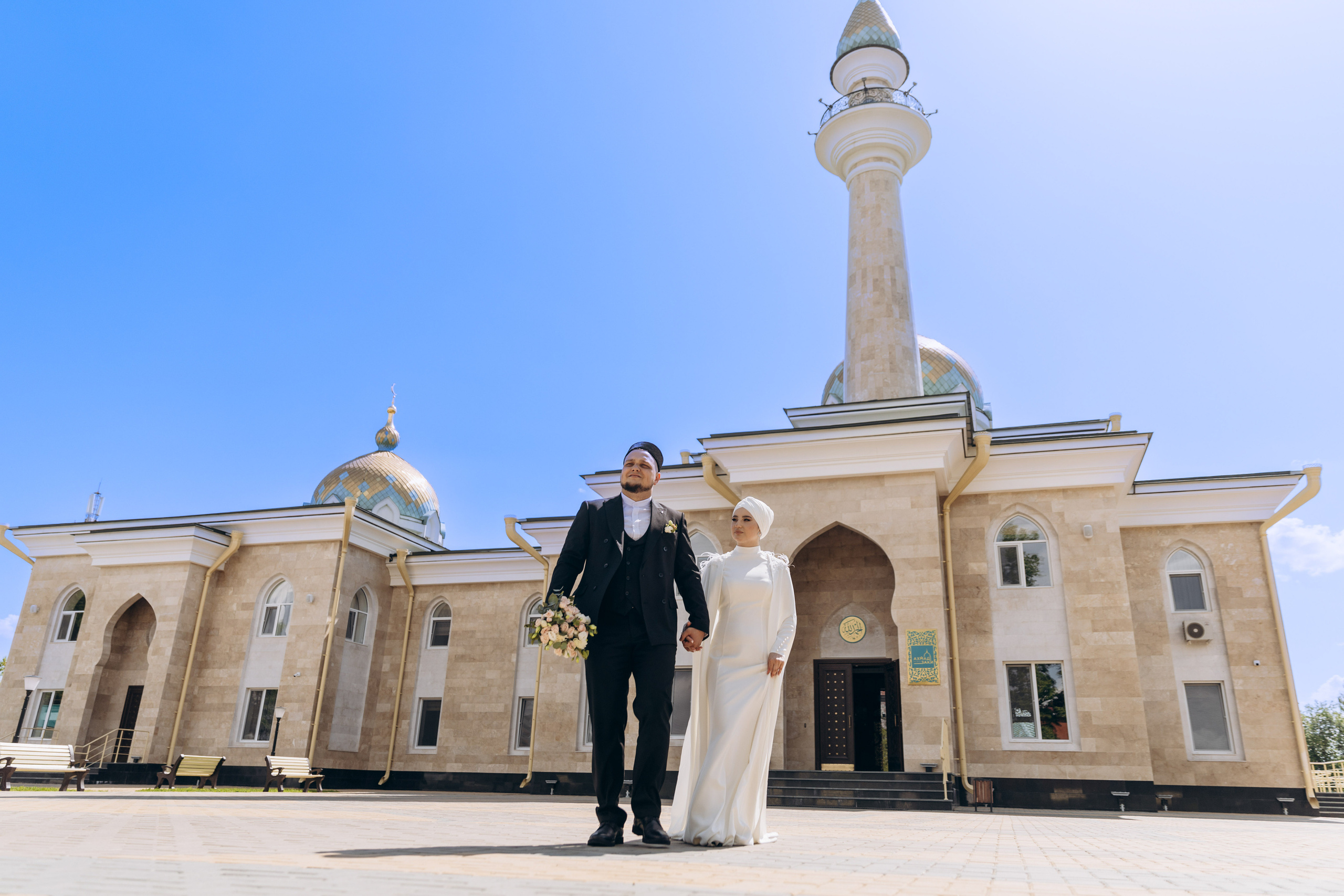 никах в мечети Ахмадзаки,  фотосессия в мечети Ахмадзаки, фотограф на никах Казань Ranas4you, образ невесты на никах, завязывание платка Казань, платье на никах Казань, фотограф на мусульманские свадьбы Ranas4you