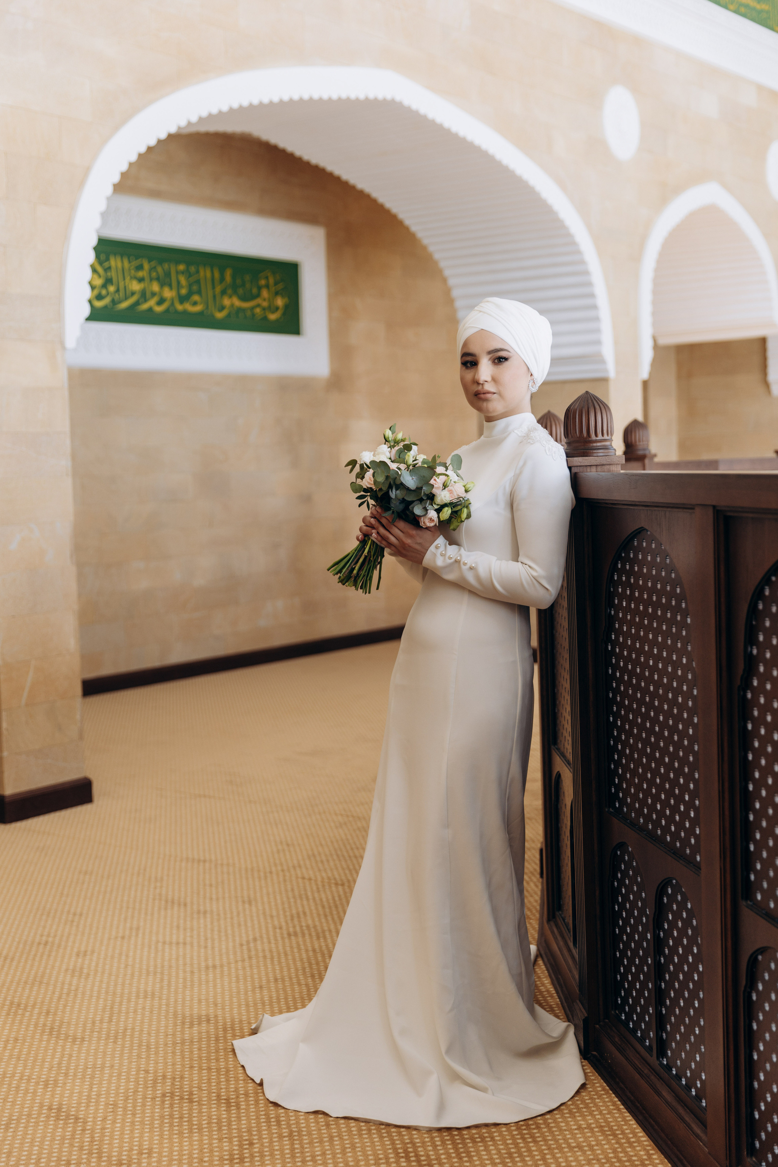 никах в мечети Ахмадзаки,  фотосессия в мечети Ахмадзаки, фотограф на никах Казань Ranas4you, образ невесты на никах, завязывание платка Казань, платье на никах Казань, фотограф на мусульманские свадьбы Ranas4you