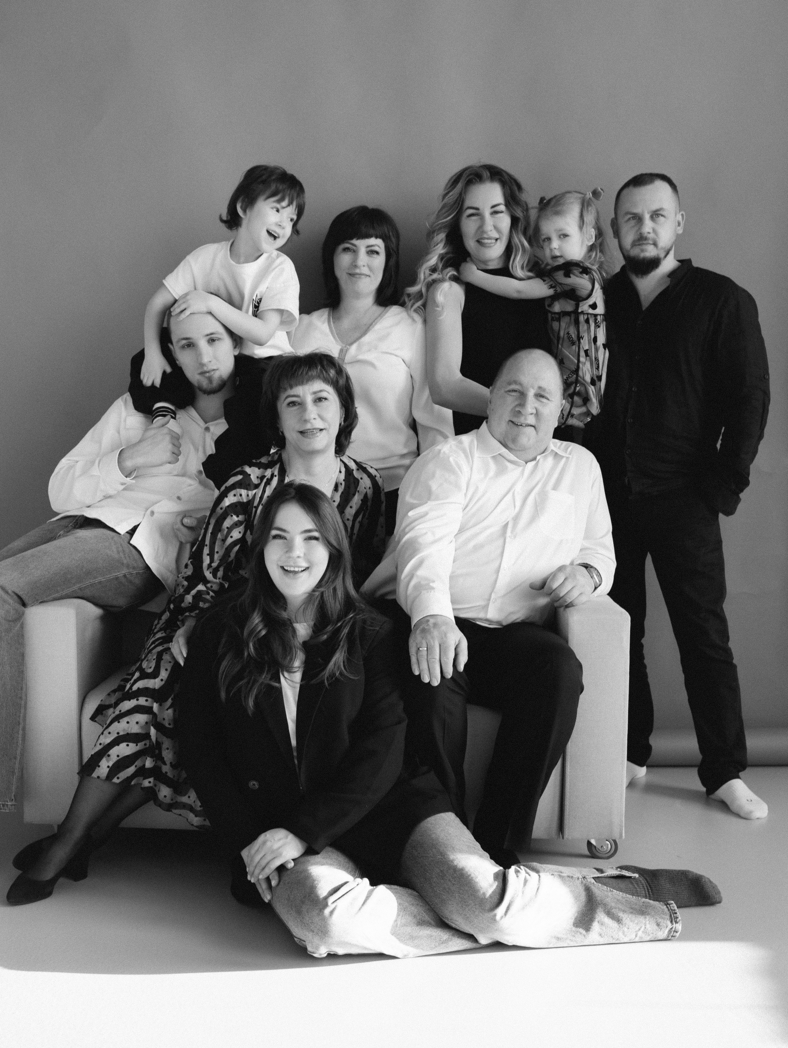 Семья Лизы. Фотограф в Москве и Сургуте Алла Лесовая. Снимаю каталог для брендов и индивидуальные портреты для людей