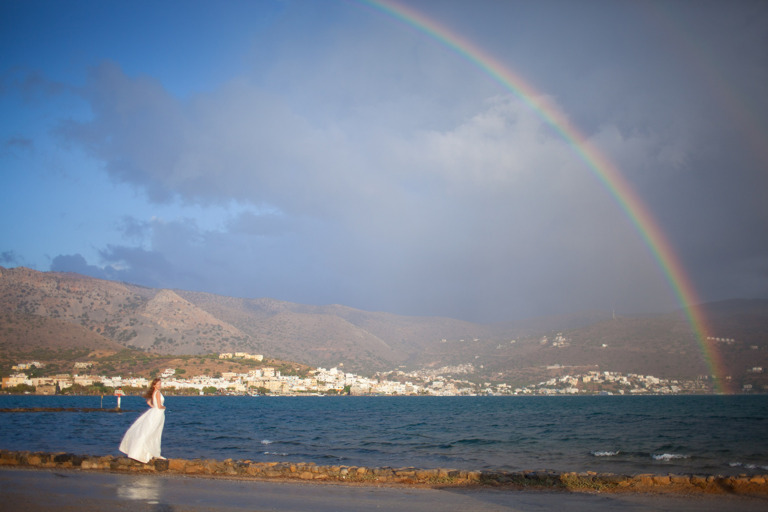 Яна и Олег в Греции. Свадебный фотограф в Москве Екатерина Огарская