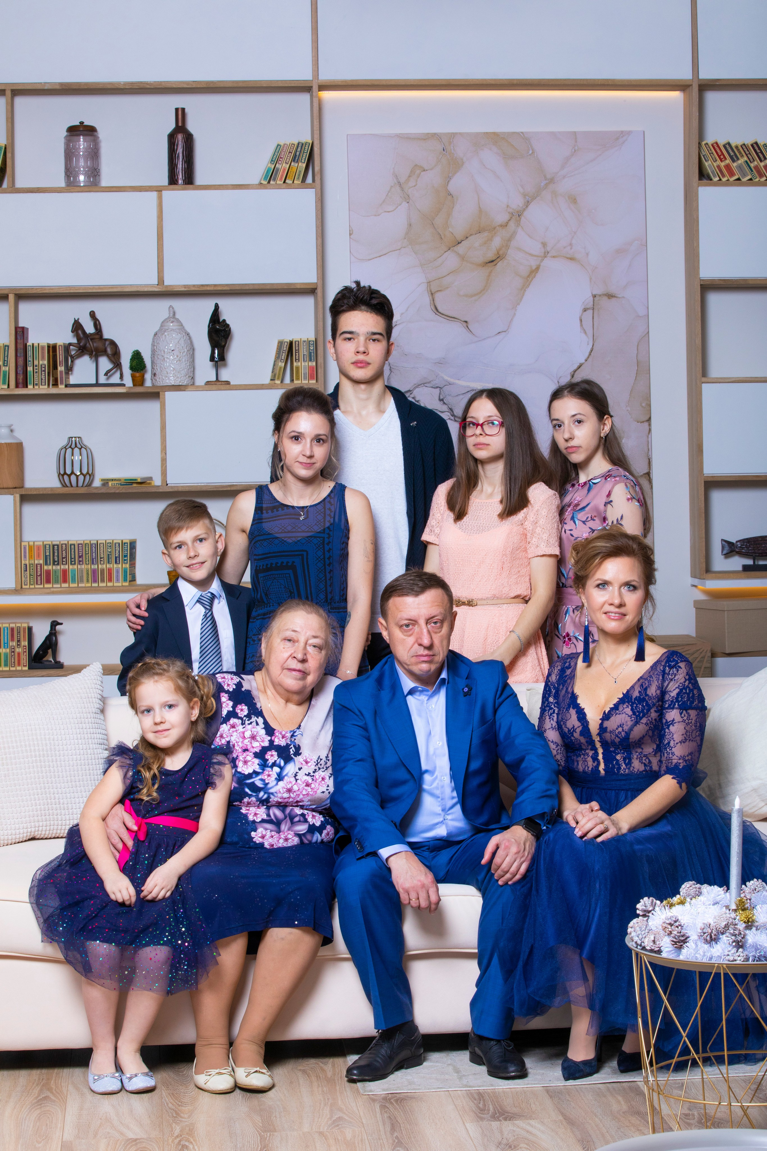 Семейные Съёмки в студии. ФОТОХУДОЖНИК