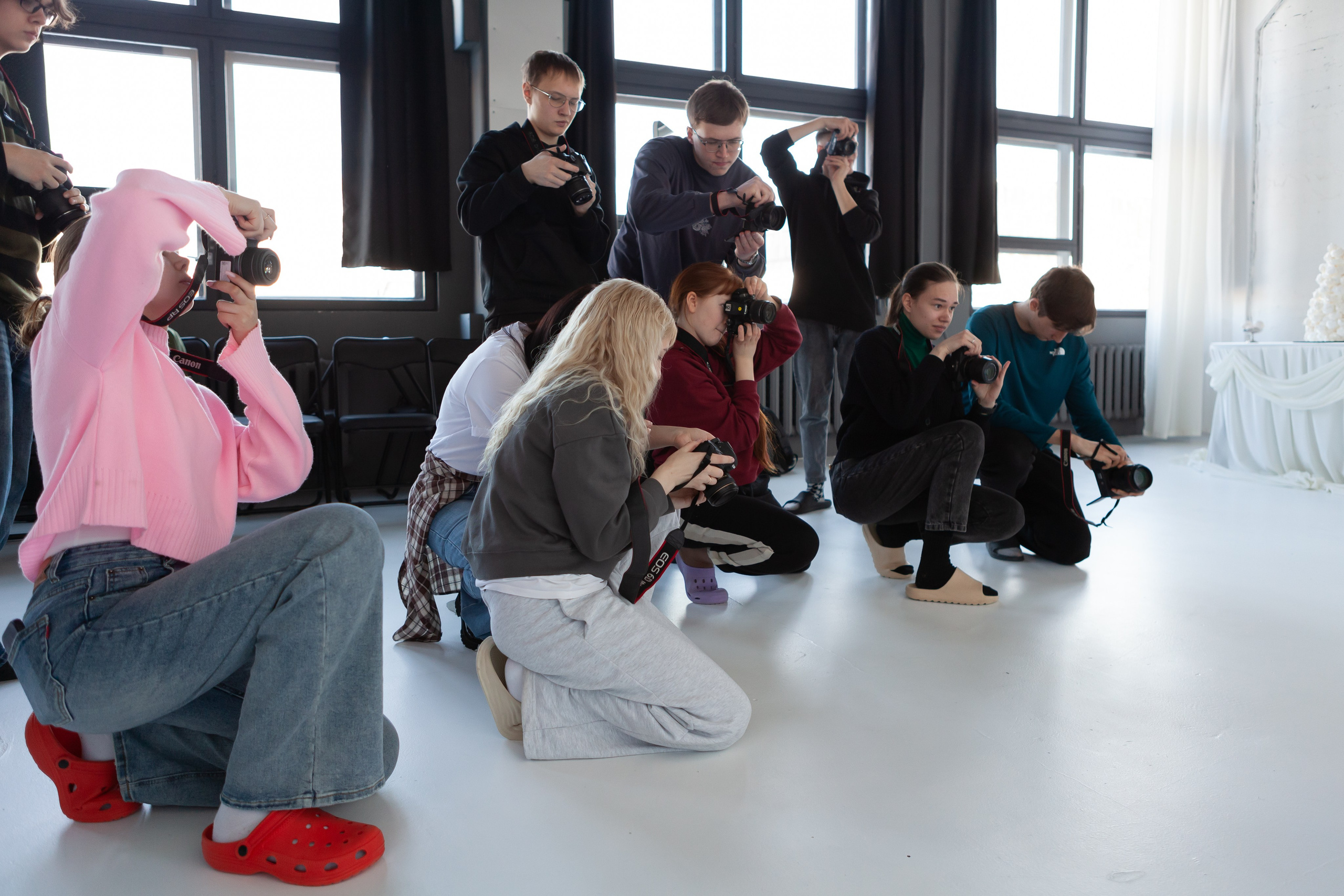 МК по портретной съёмке для новичков. Фотошкола Екатеринбург Lectory 4.06