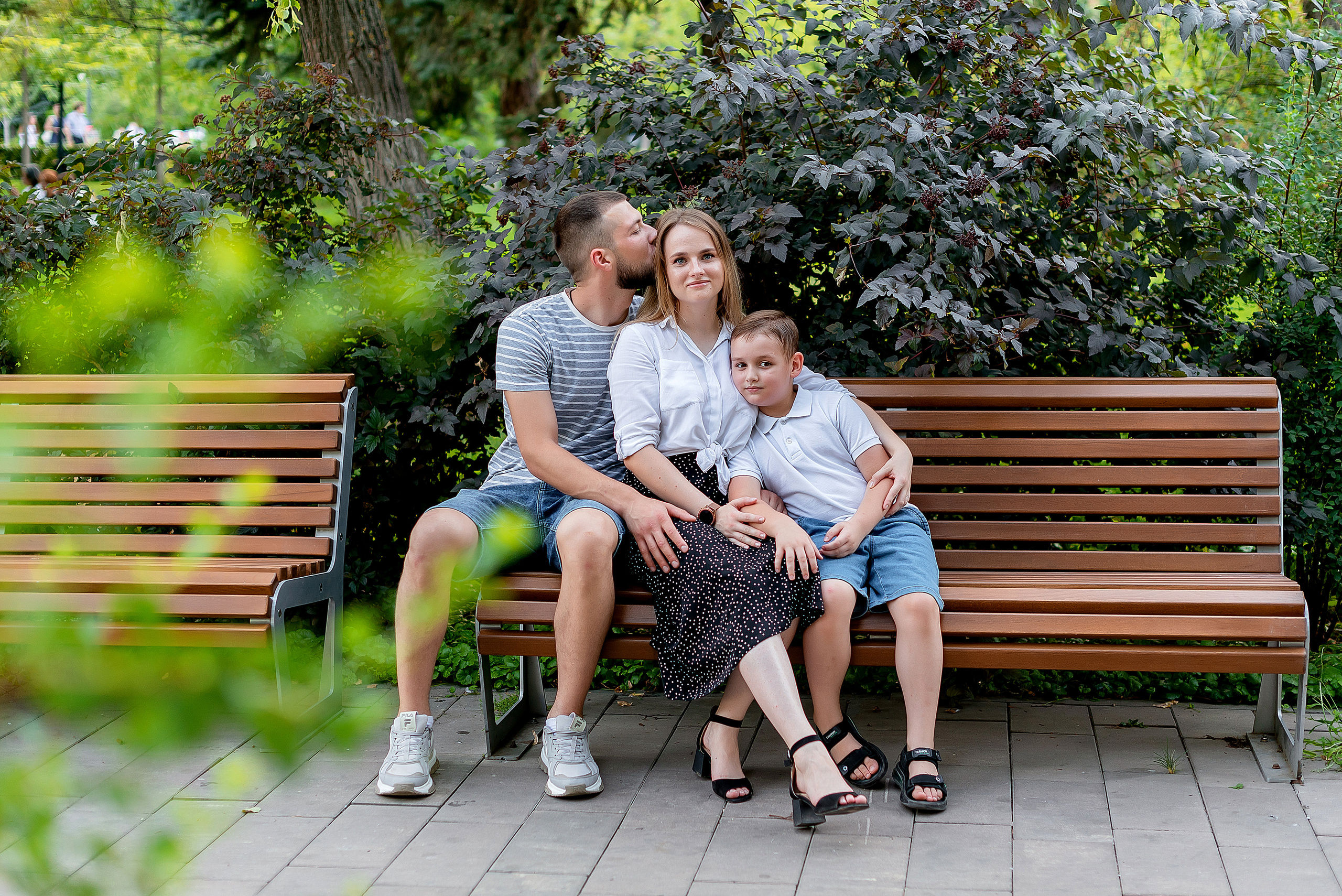 Надежда, Никита и Тимофей. Фотограф Татьяна Иванчикова