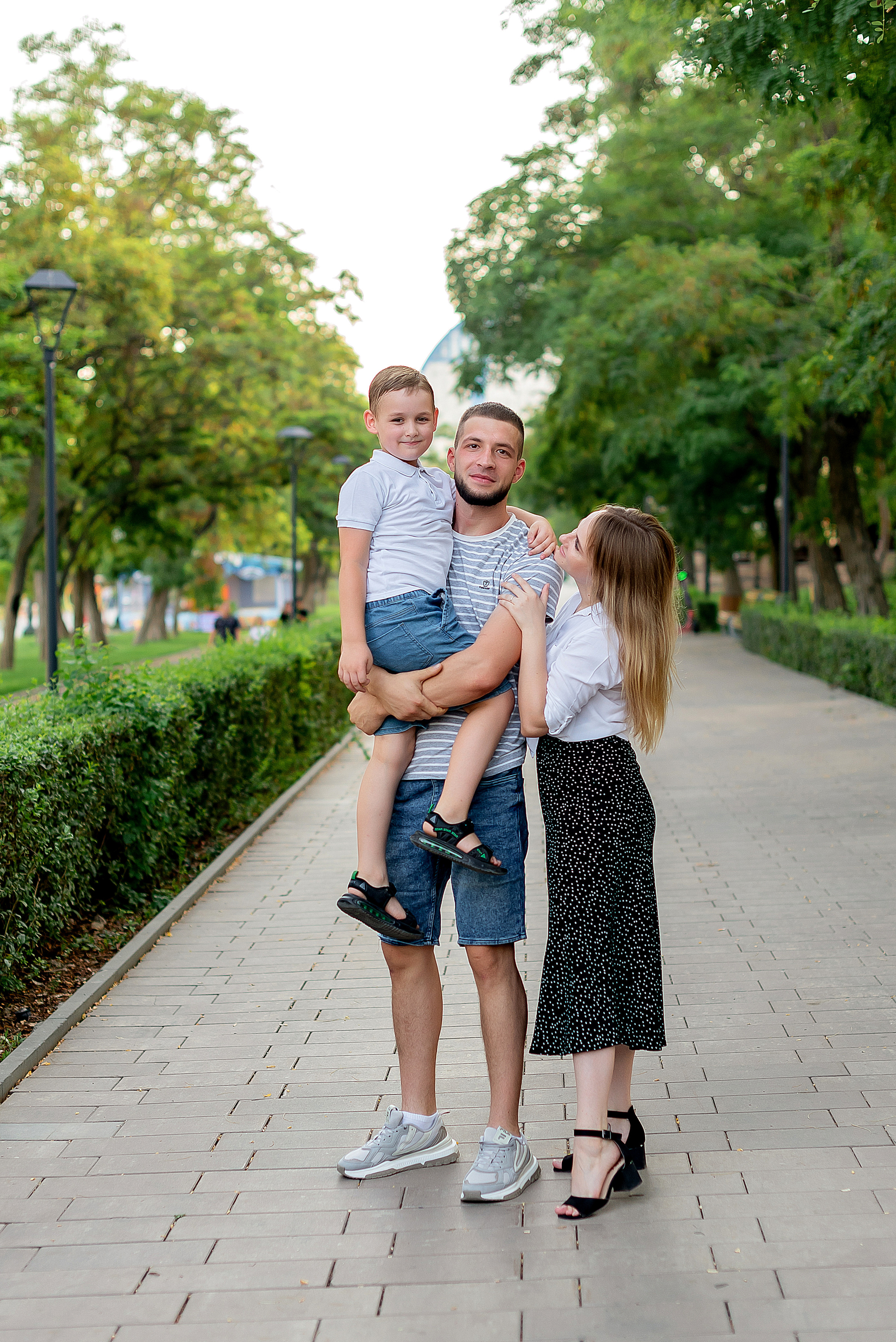 Надежда, Никита и Тимофей. Фотограф Татьяна Иванчикова