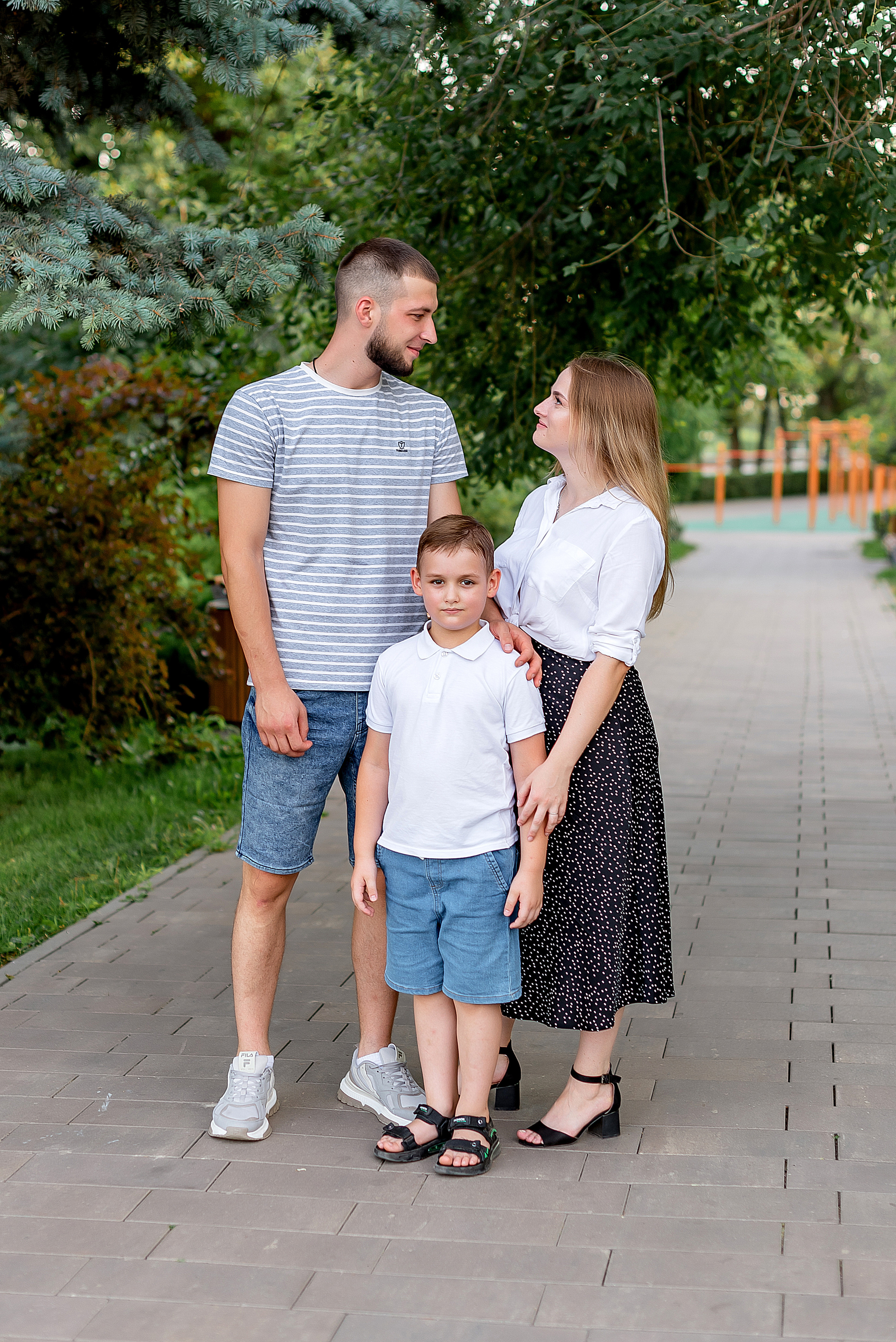 Надежда, Никита и Тимофей. Фотограф Татьяна Иванчикова