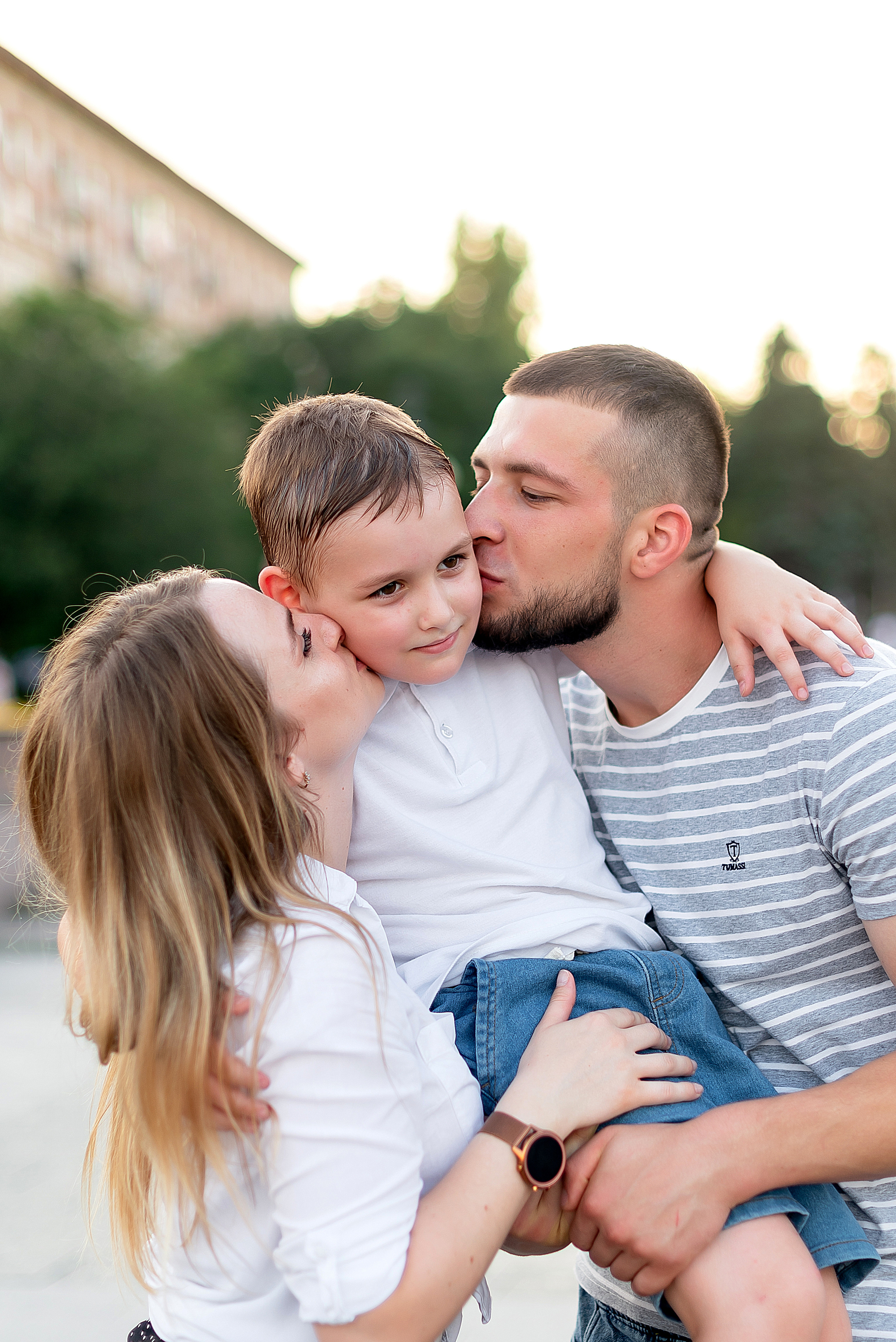 Надежда, Никита и Тимофей. Фотограф Татьяна Иванчикова