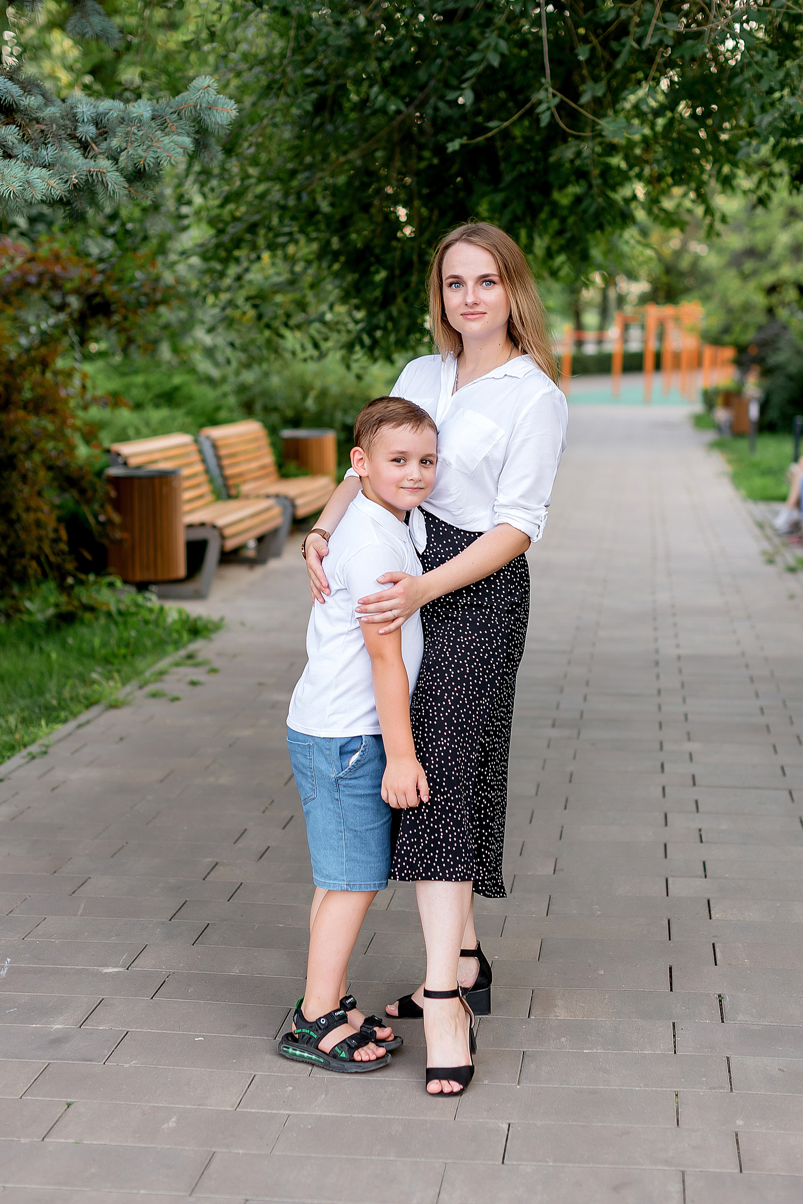 Надежда, Никита и Тимофей. Фотограф Татьяна Иванчикова