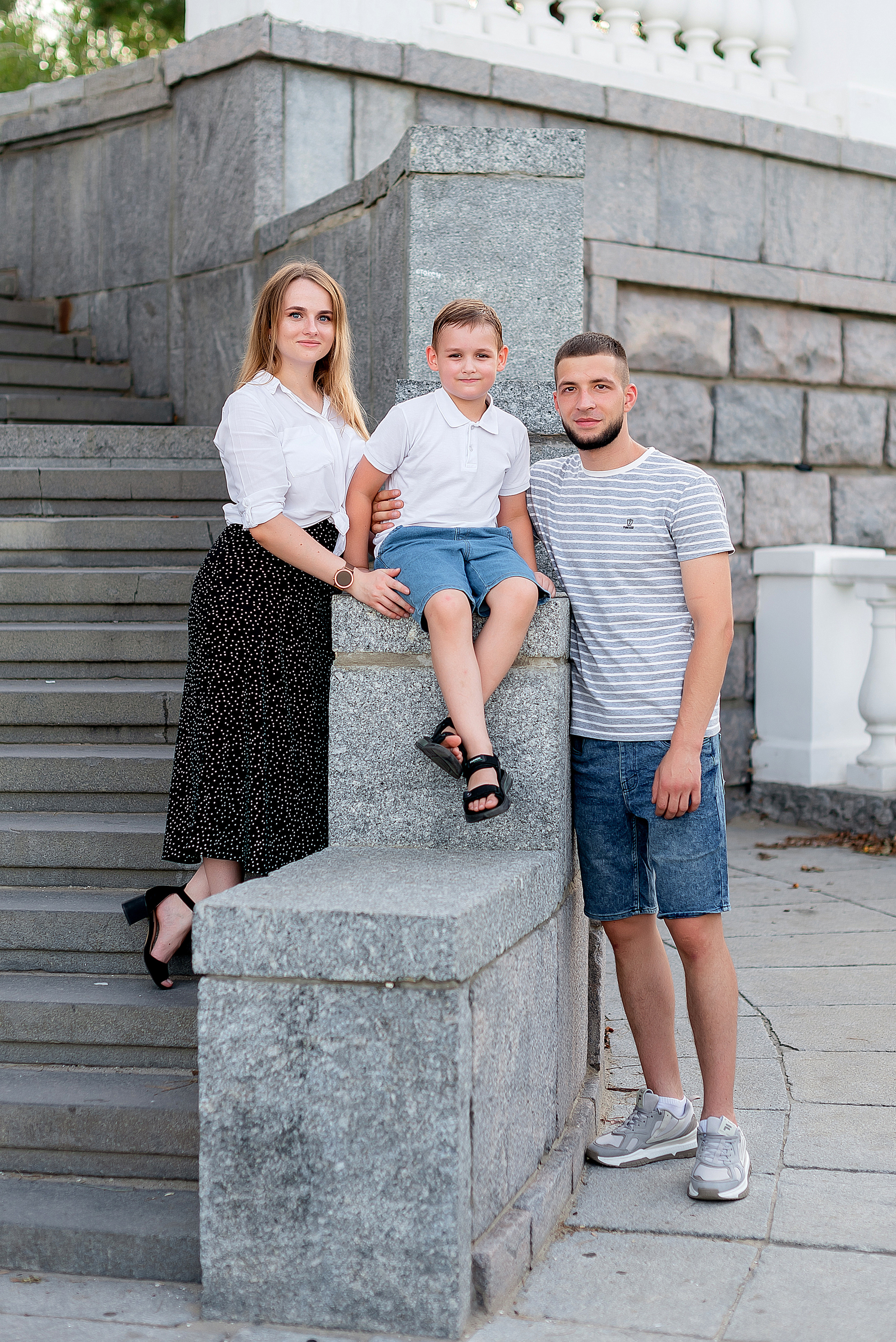 Надежда, Никита и Тимофей. Фотограф Татьяна Иванчикова