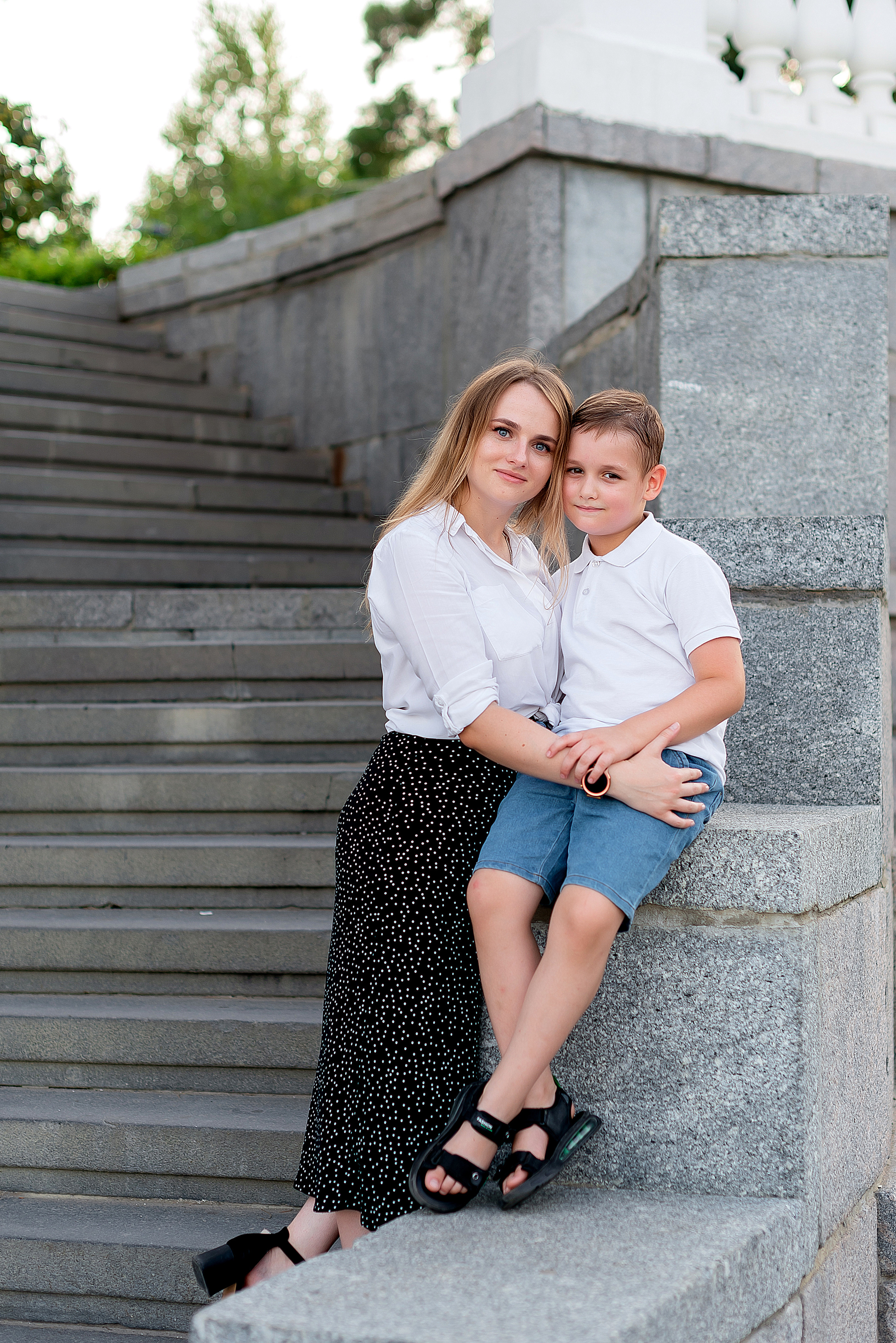 Надежда, Никита и Тимофей. Фотограф Татьяна Иванчикова