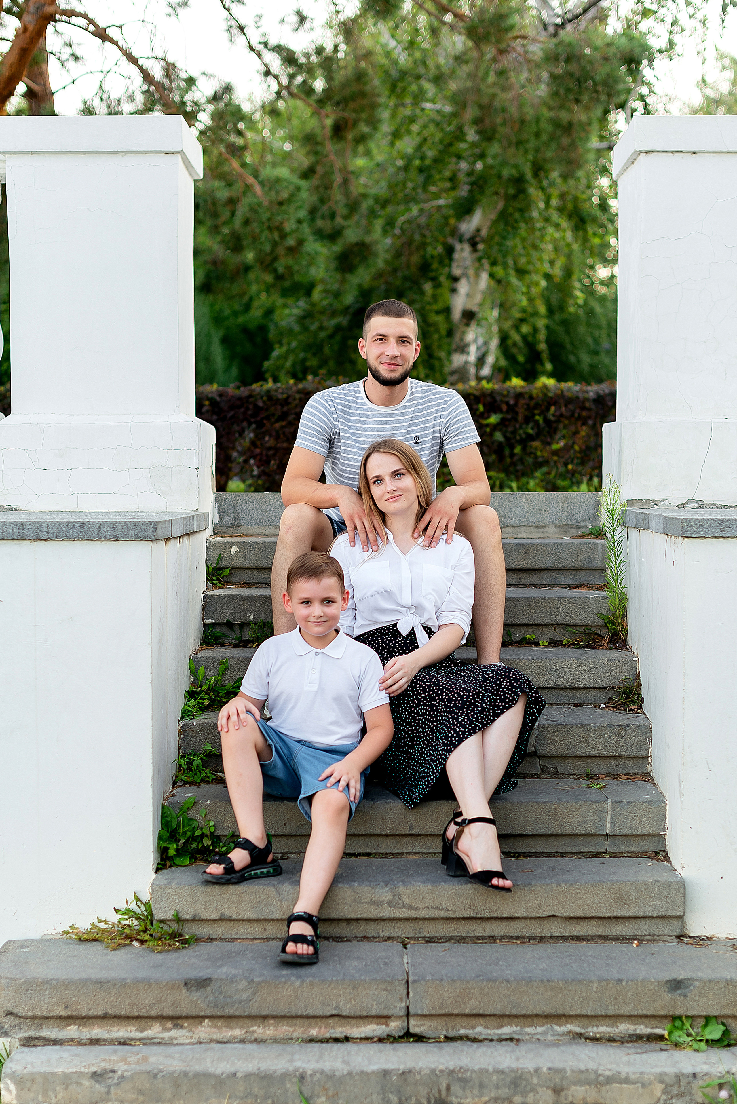 Надежда, Никита и Тимофей. Фотограф Татьяна Иванчикова