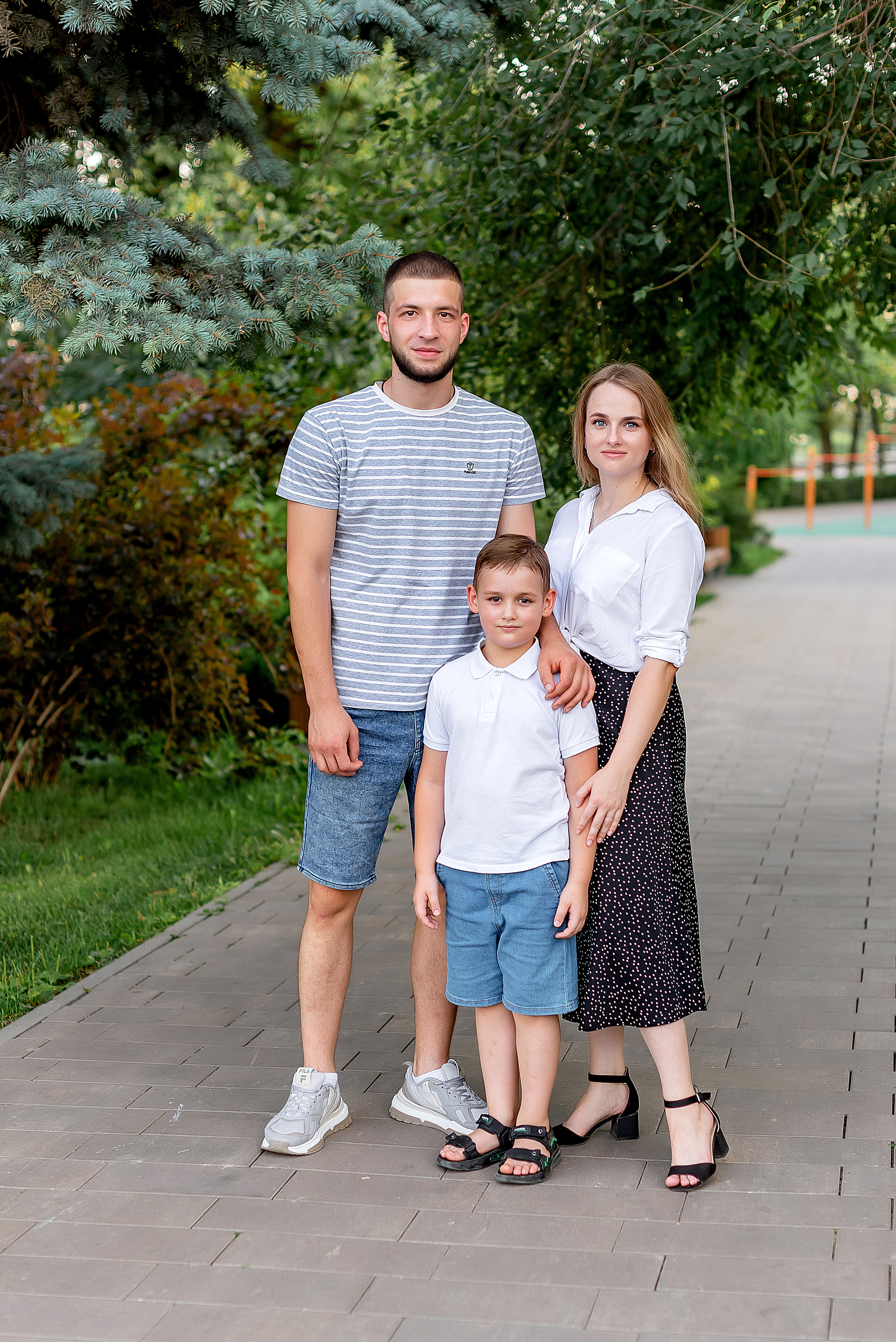 Надежда, Никита и Тимофей. Фотограф Татьяна Иванчикова