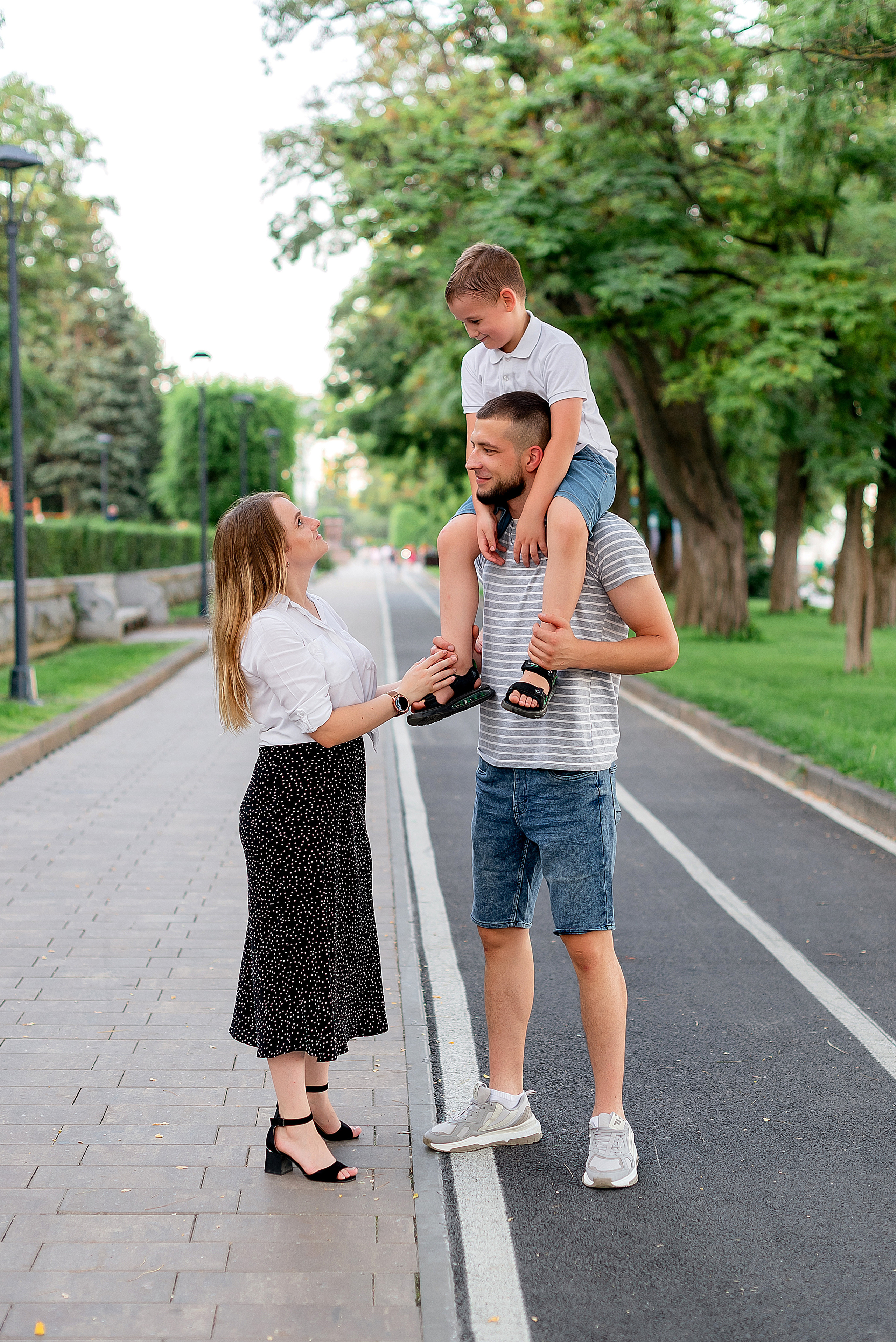 Надежда, Никита и Тимофей. Фотограф Татьяна Иванчикова