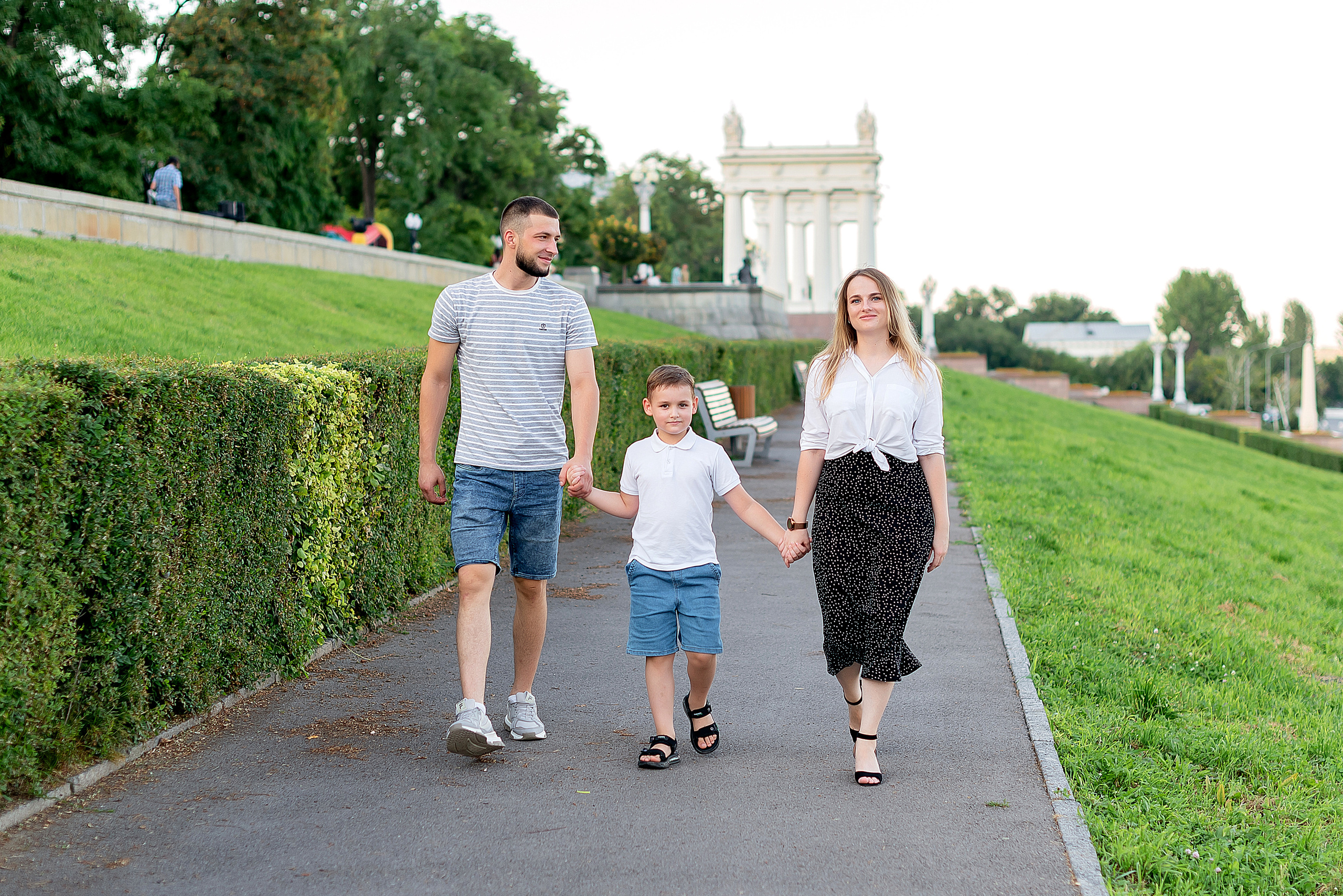 Надежда, Никита и Тимофей. Фотограф Татьяна Иванчикова