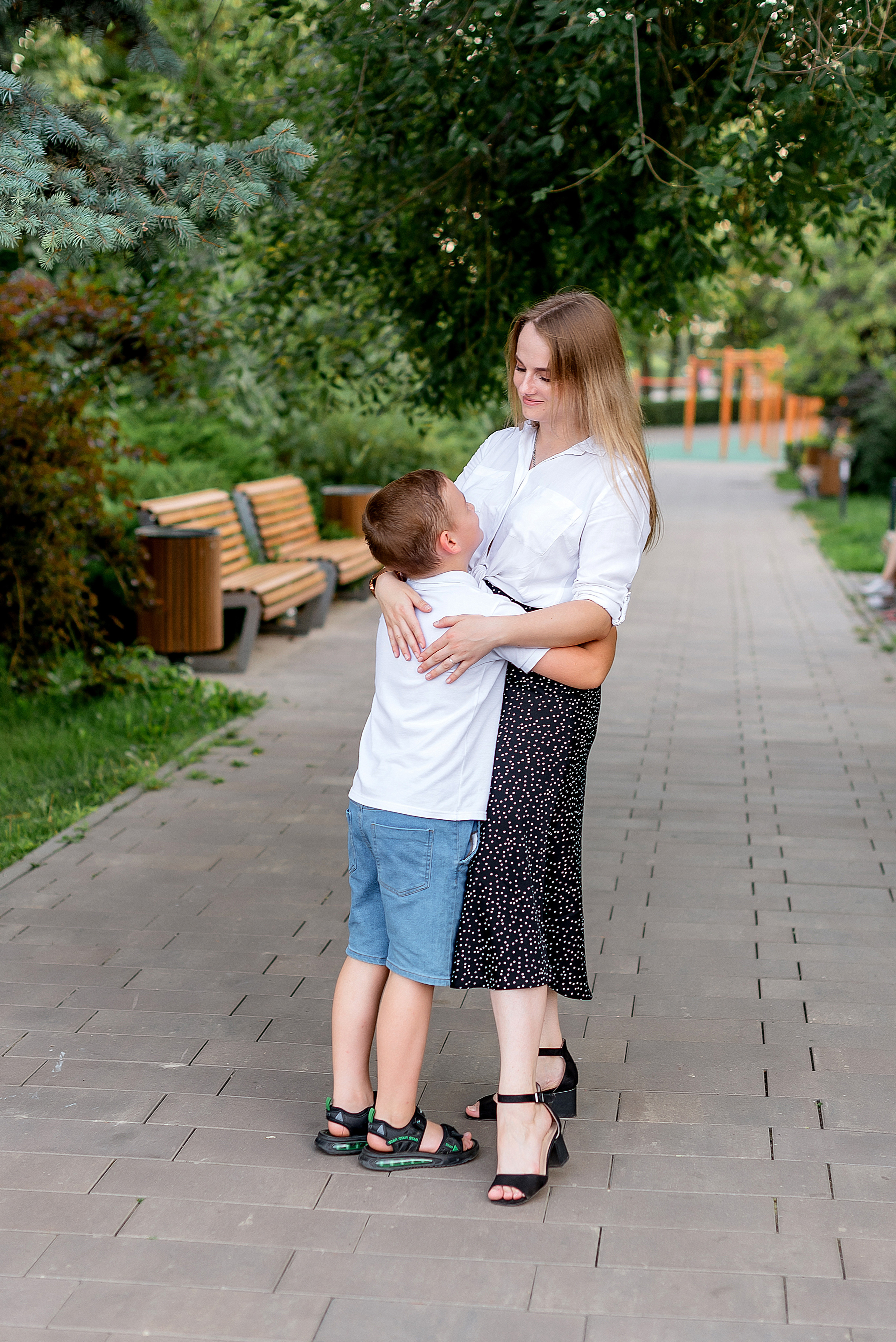 Надежда, Никита и Тимофей. Фотограф Татьяна Иванчикова