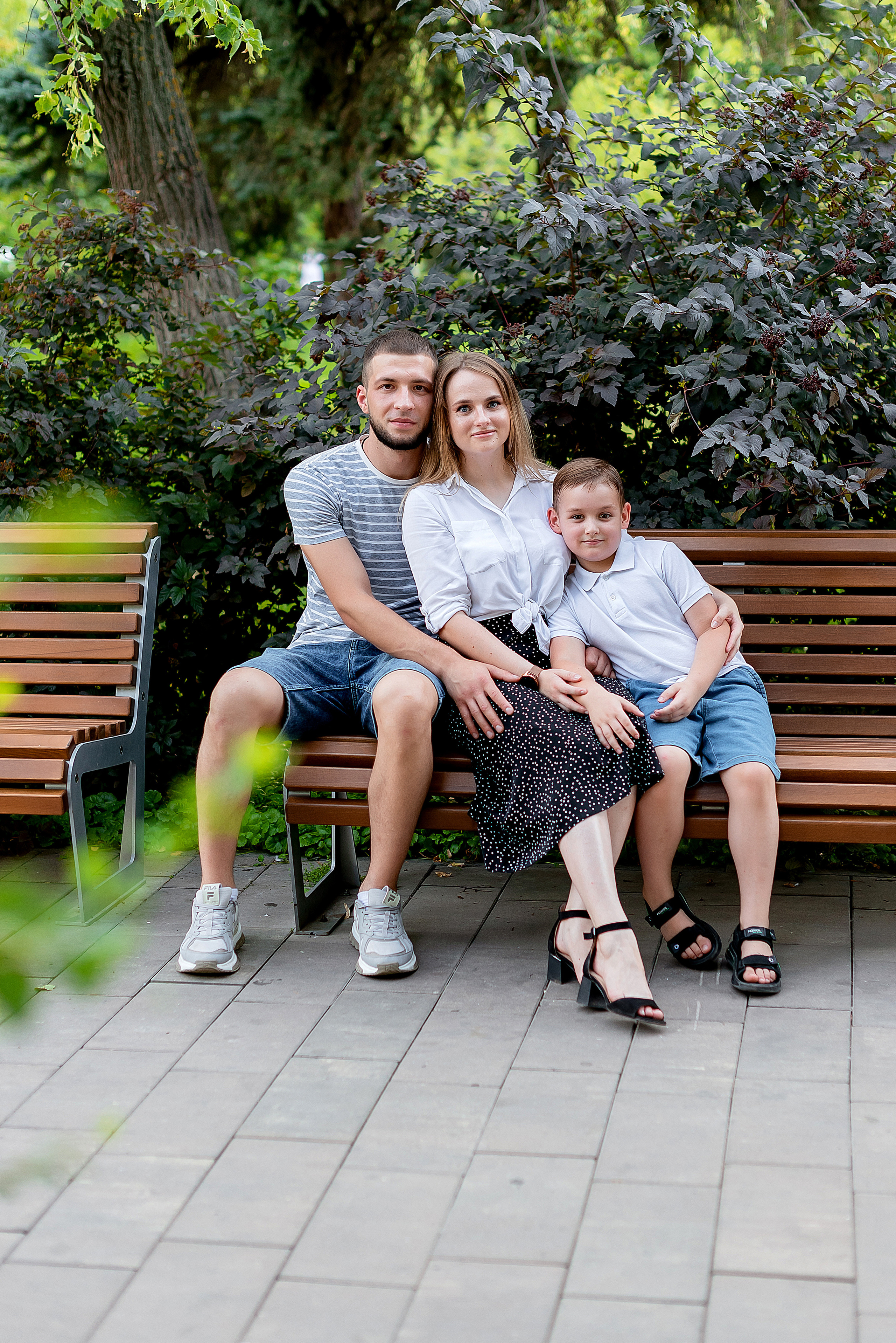 Надежда, Никита и Тимофей. Фотограф Татьяна Иванчикова