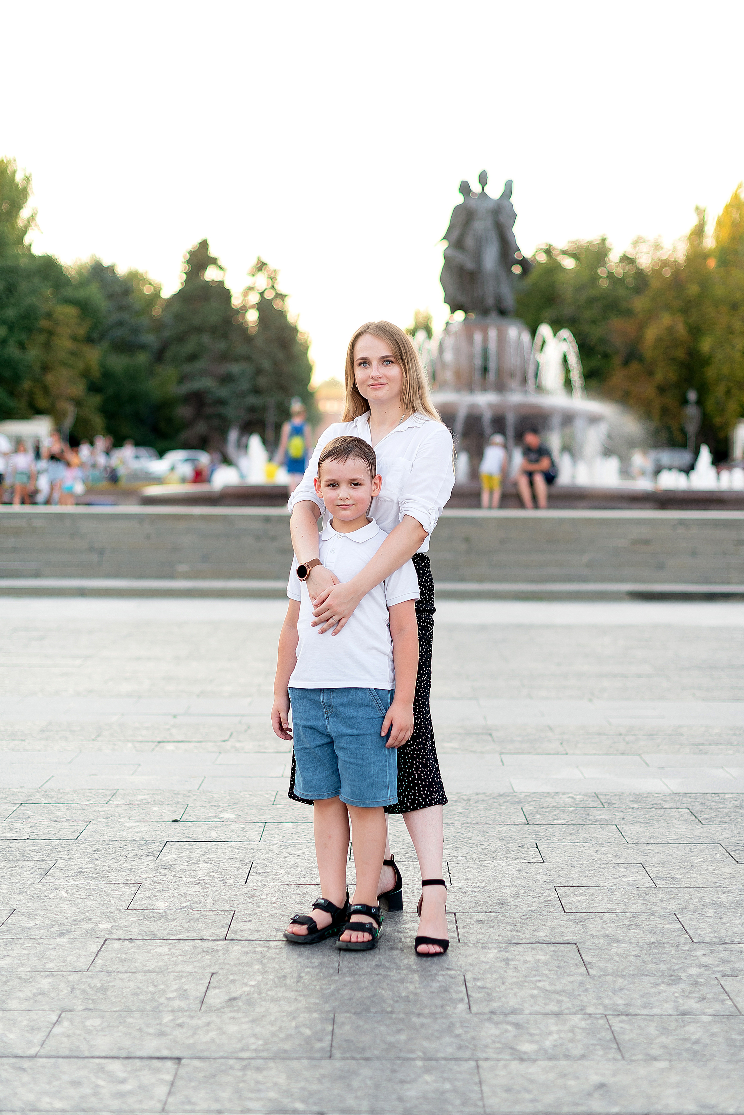 Надежда, Никита и Тимофей. Фотограф Татьяна Иванчикова