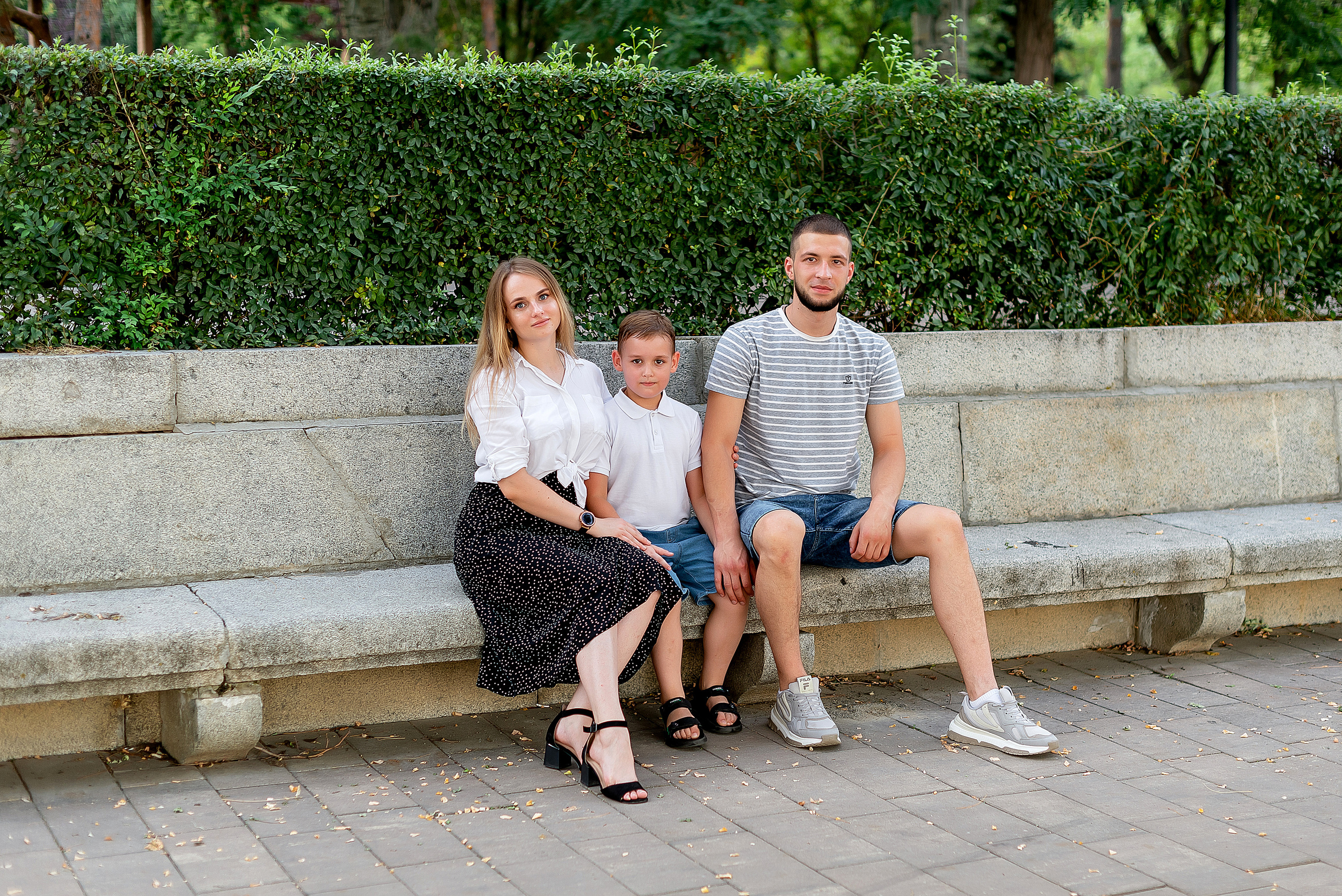 Надежда, Никита и Тимофей. Фотограф Татьяна Иванчикова