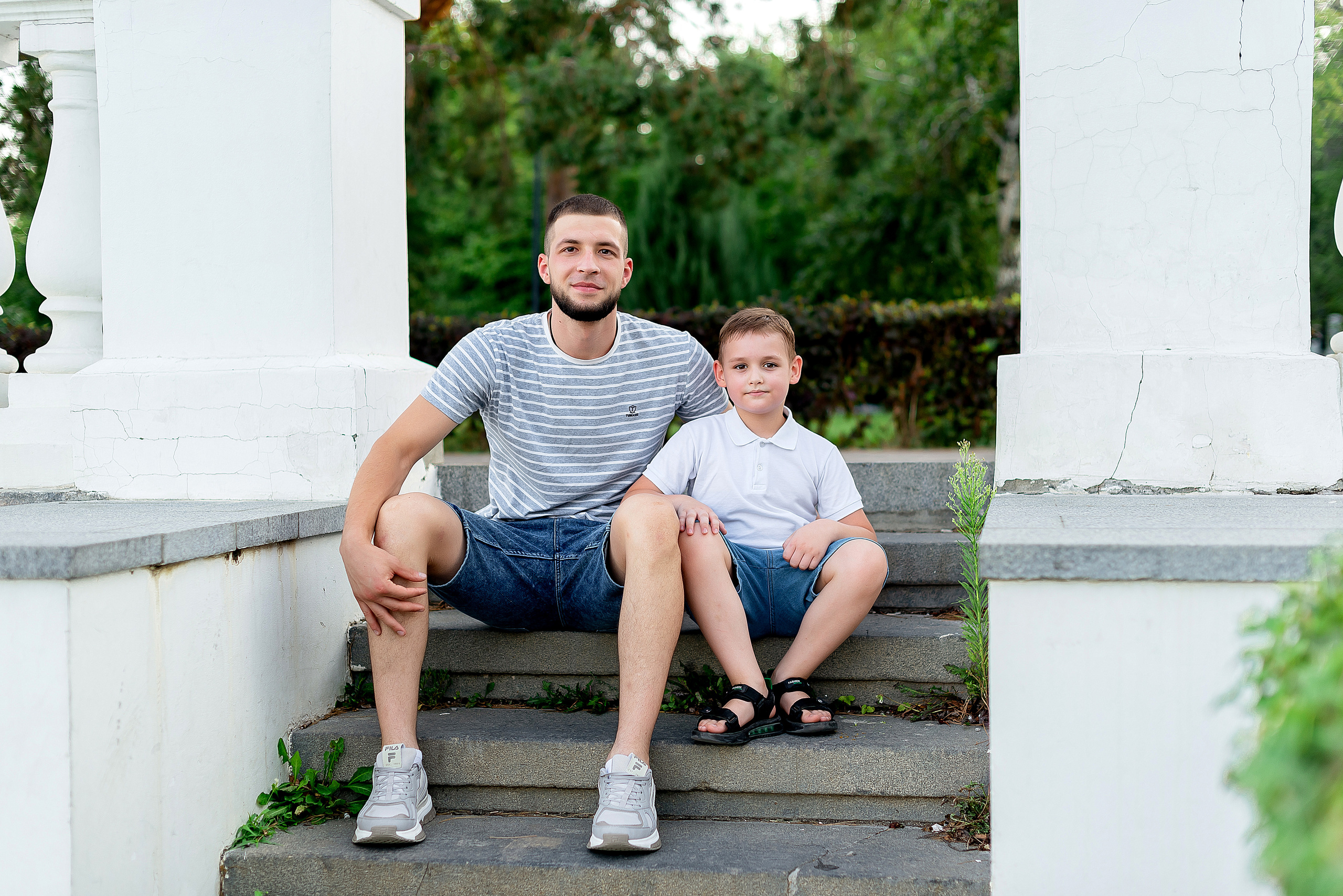 Надежда, Никита и Тимофей. Фотограф Татьяна Иванчикова