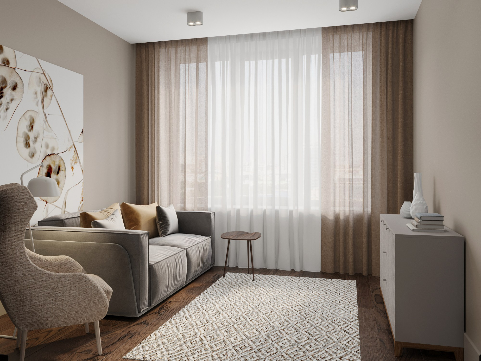 Квартира в ЖК «1147». Дизайнер интерьера Квасова Вероника