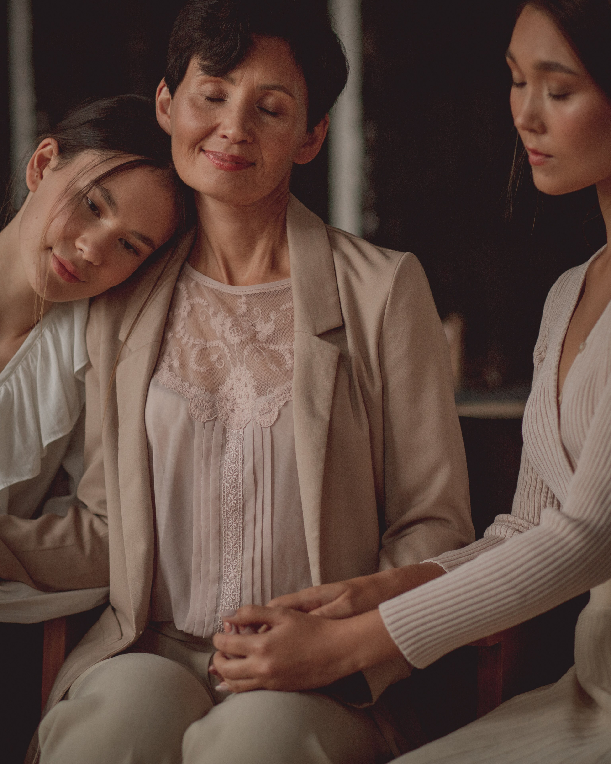 Мама и дочери. Семейный фотограф Ольга Барабанова