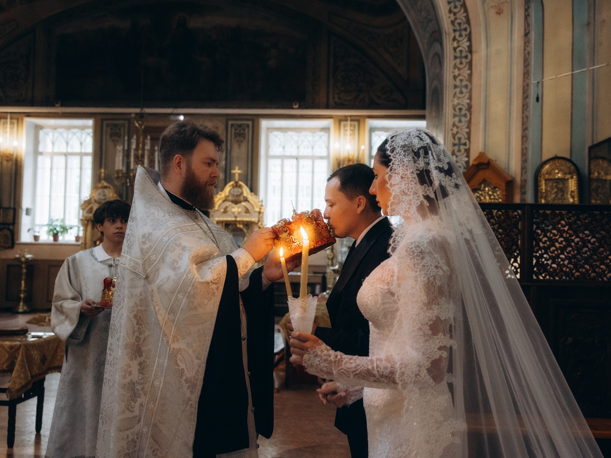 Венчание Дмитрия и Марии. Фотограф Анна Кылосова