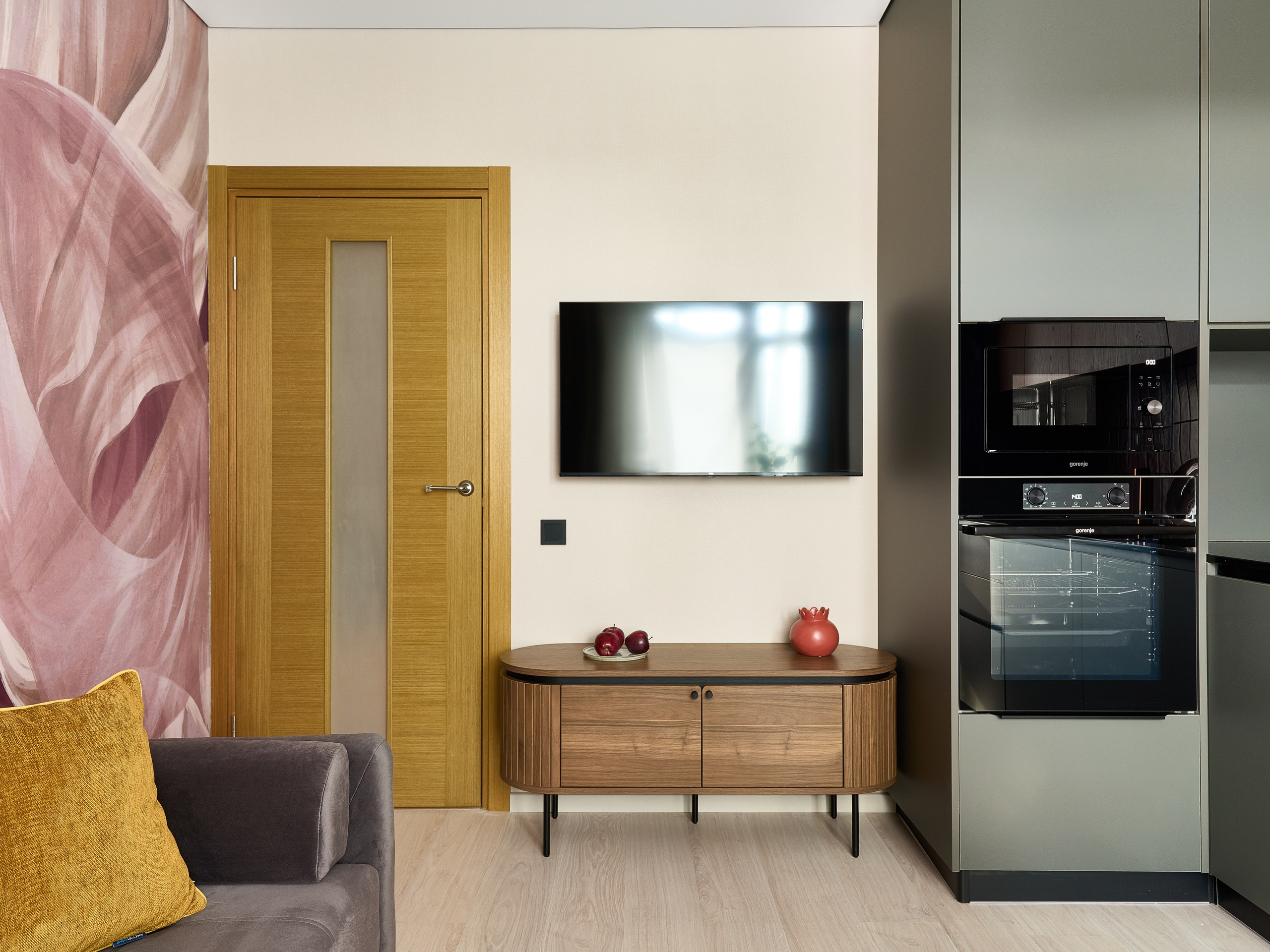 Квартира 43 м² (совместная работа с Любовью Поляковой designpolyakova.ru). Push-design.ru