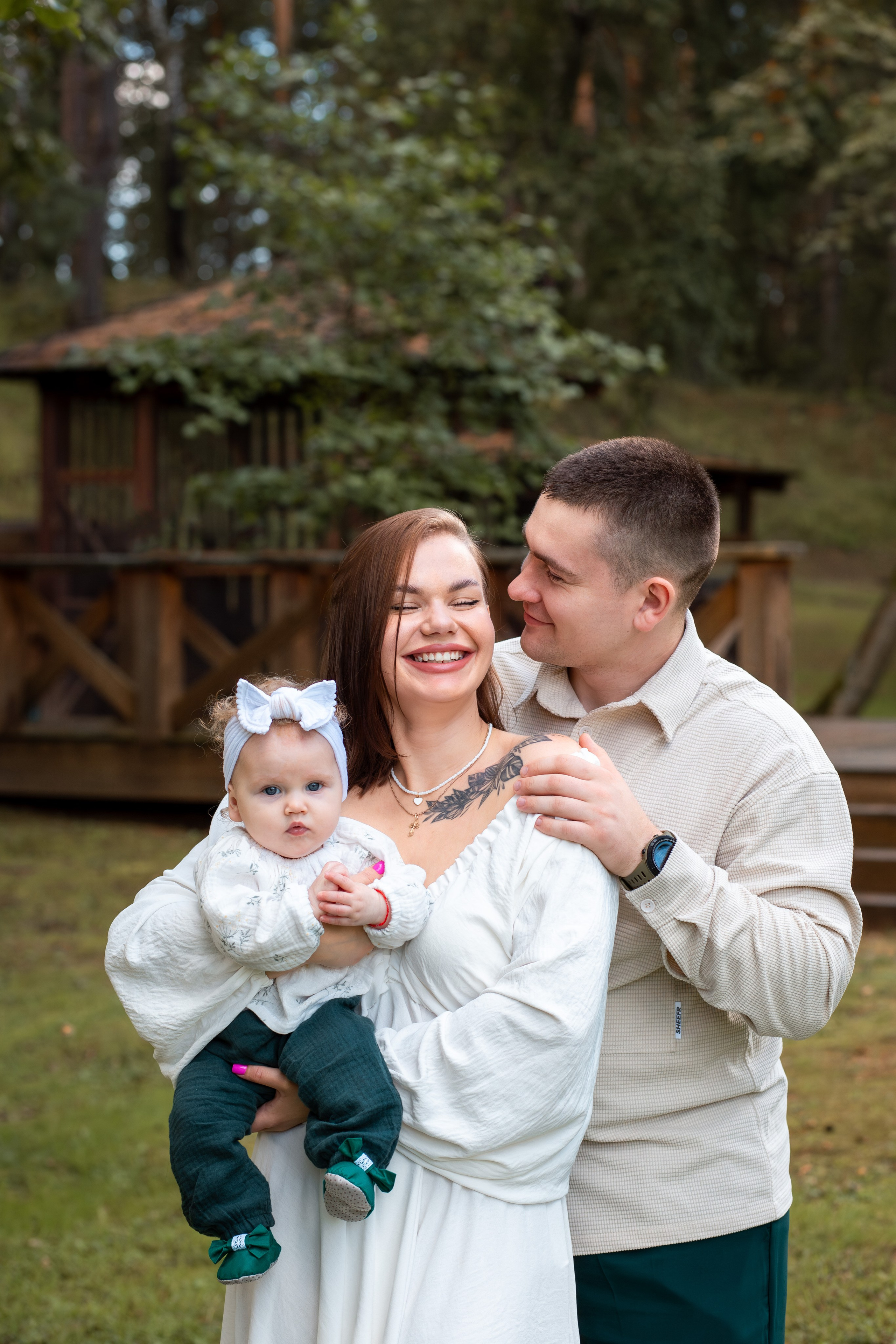 Семейная фотосессия на природе. Женский и семейный фотограф в Москве и Юхнове Татьяна Анисимова