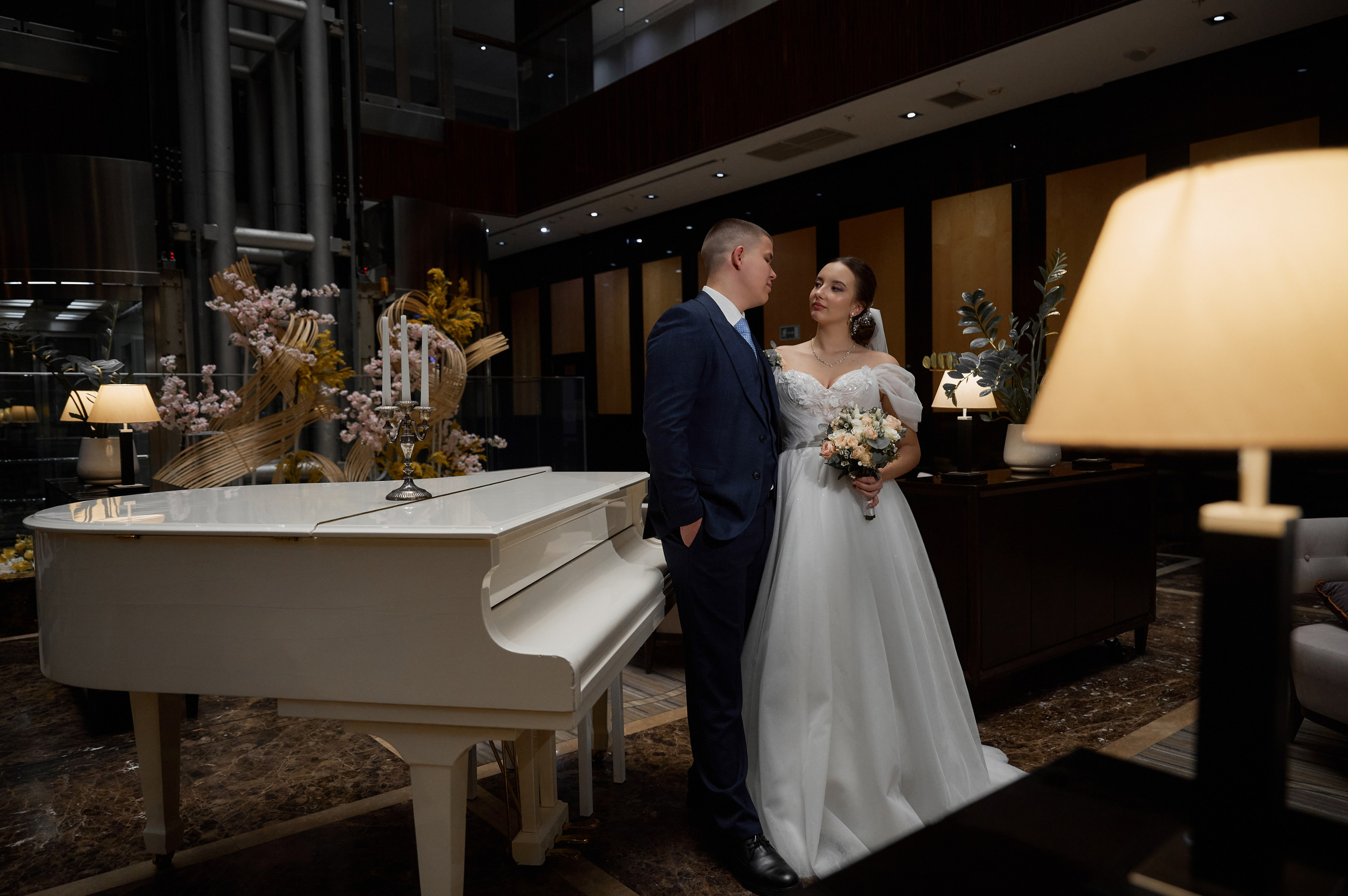 Свадебная фотосессия в СК Рояль Тула. Свадебный фотограф в Туле Никита Беляев