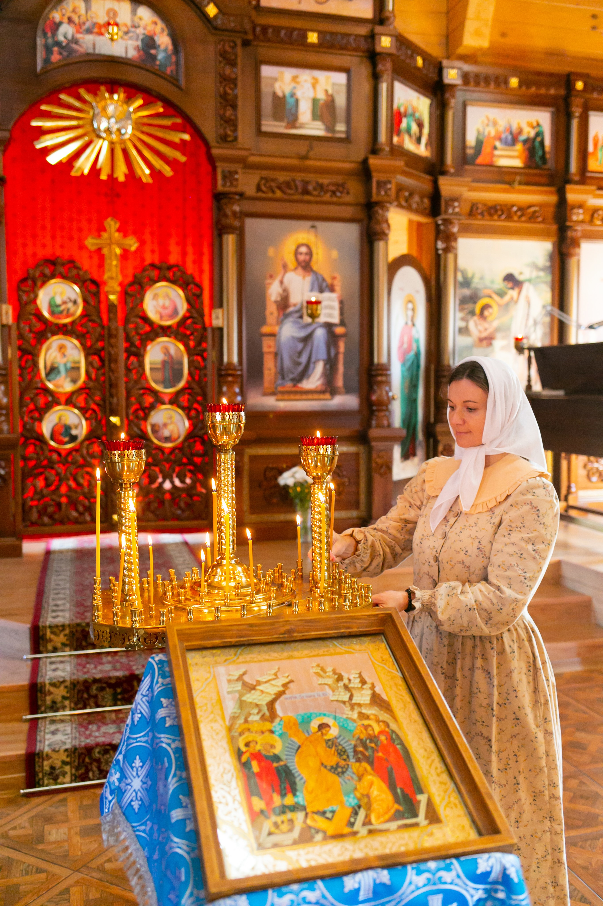 Крещение. Фотограф новорожденных и семейный фотограф НСО г. Бердск Марина Львова