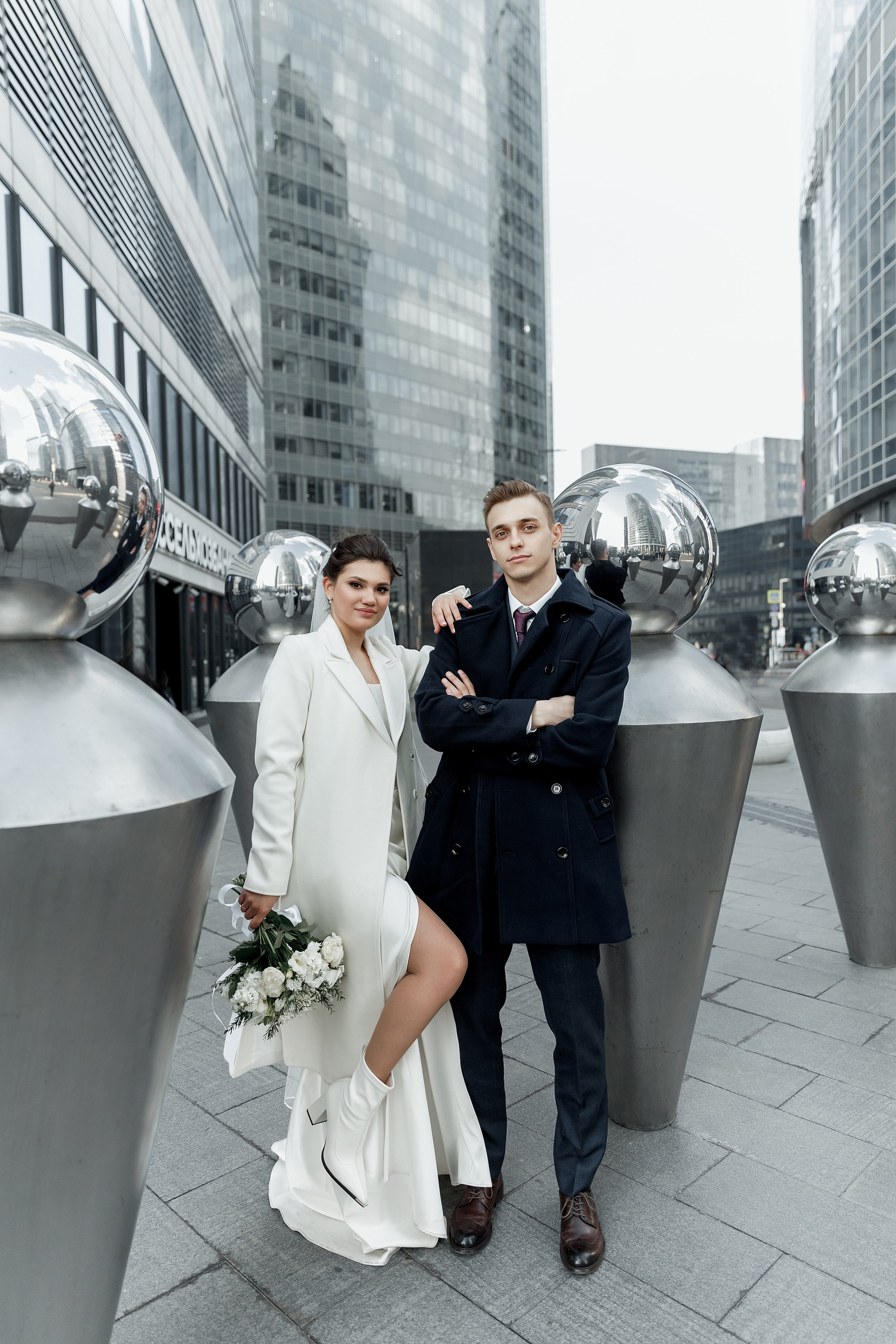 Паша&Настя (роспись Москва-сити Birds). Фотограф в Москве Юлия Хамзина