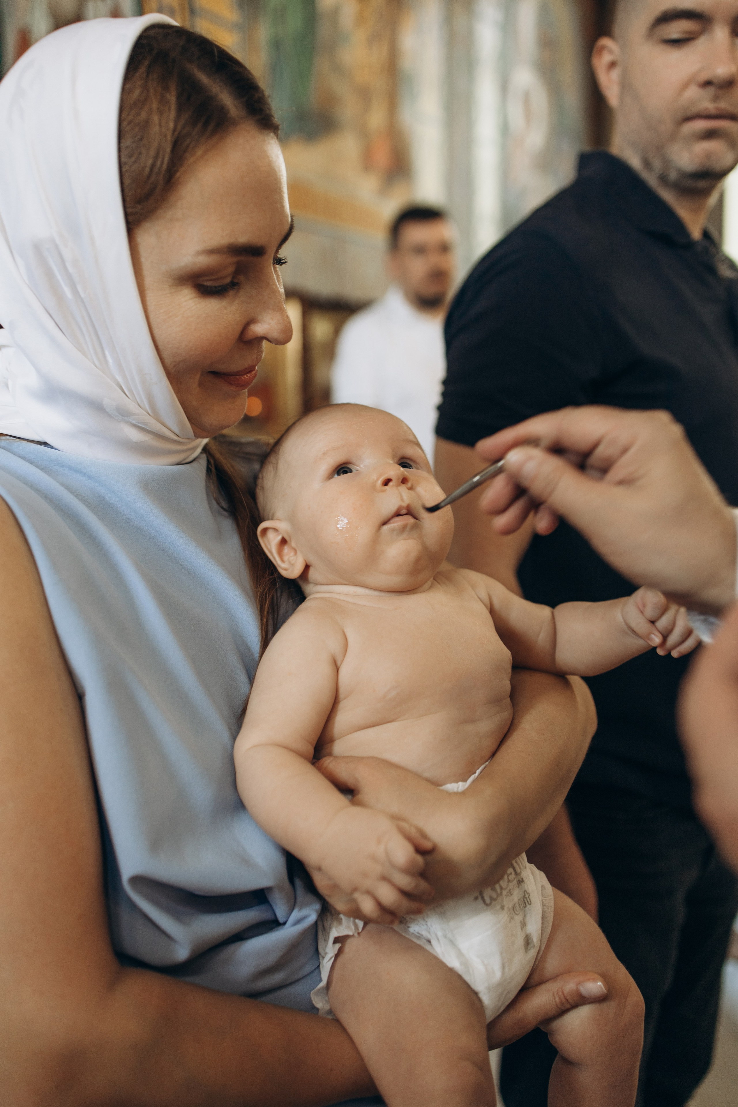 Крещение Ивана. Самый теплый фотограф в Краснодаре Рябоконь Ксения