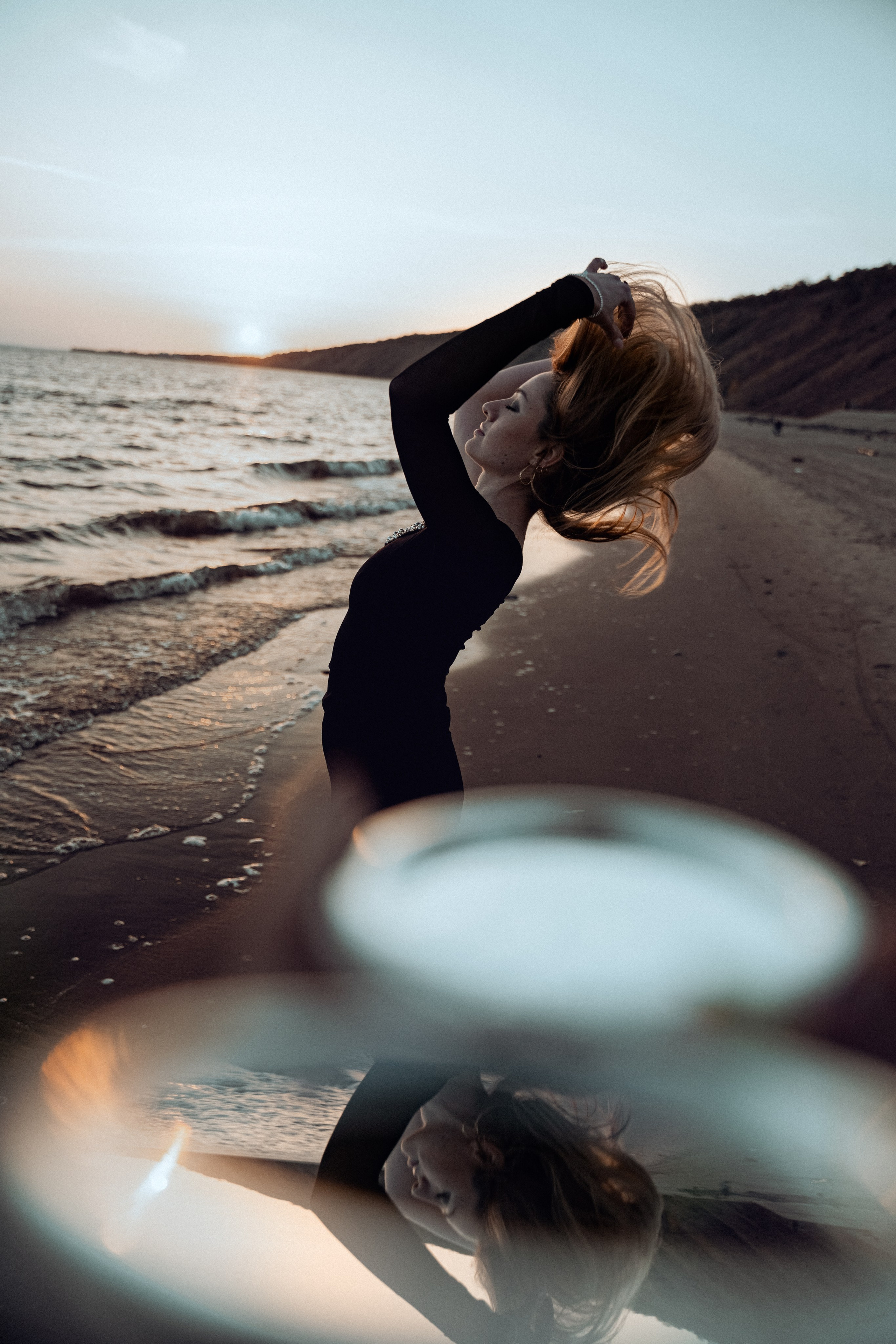 Динара SOLO b e a c h. Контент фотограф в Москве Кулич Настя