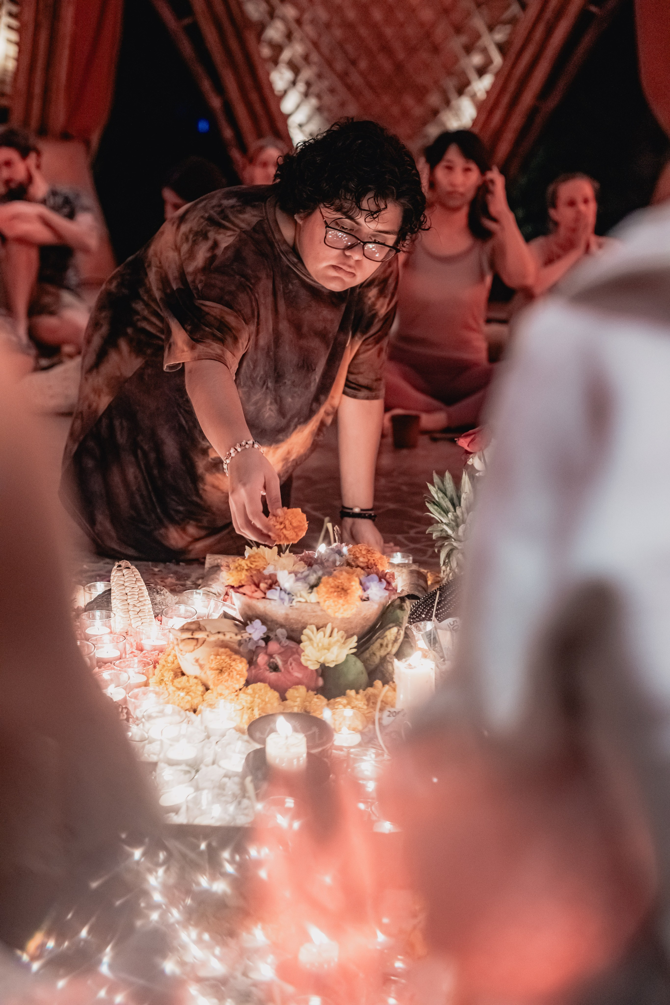 Cacao ceremony Full moon jan w Juan. Mariam Bagdasaryan