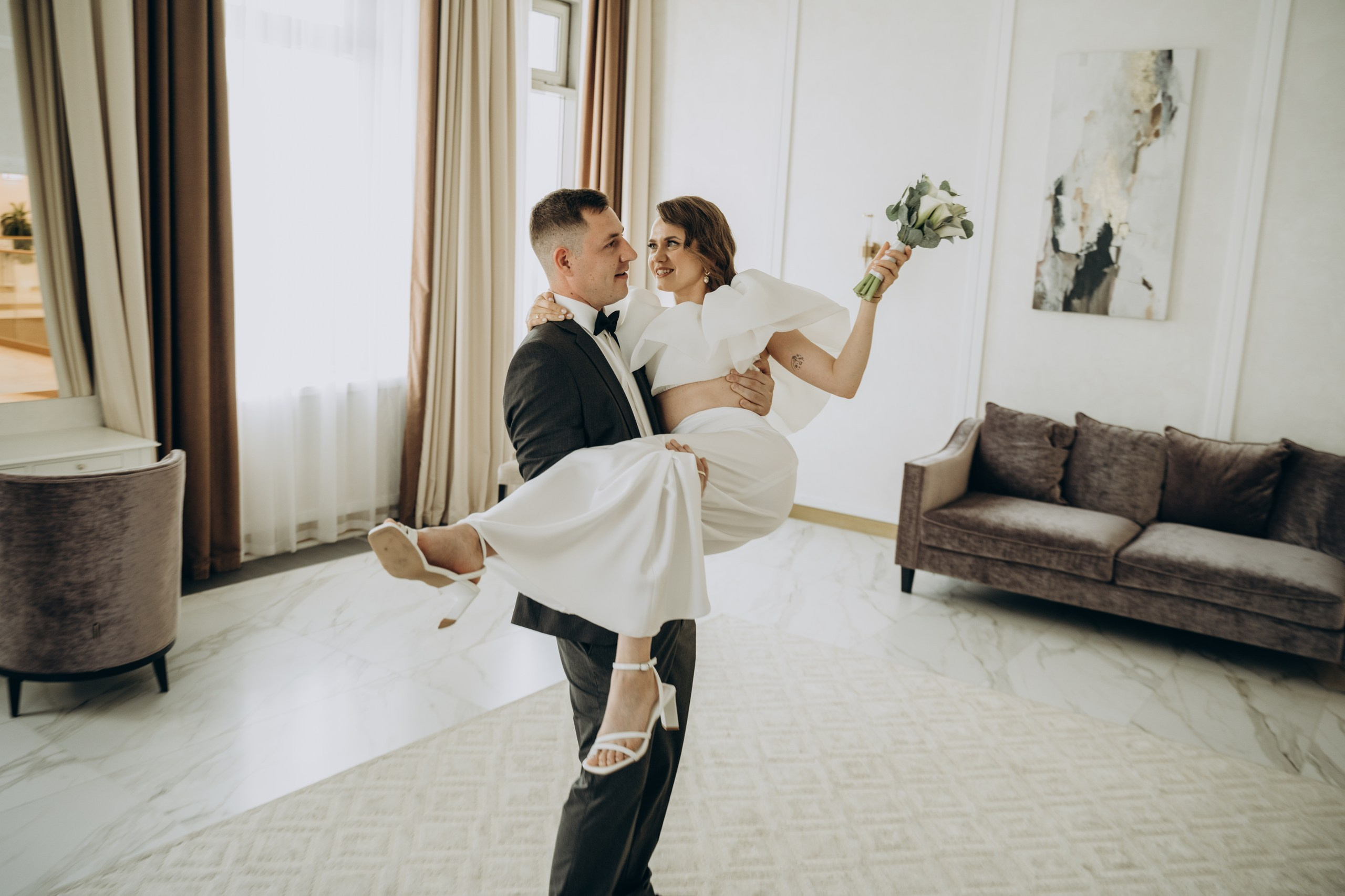 Полина и Никита роспись во Дворце бракосочетания Южное Бутово. Свадебный фотограф в Дмитрове