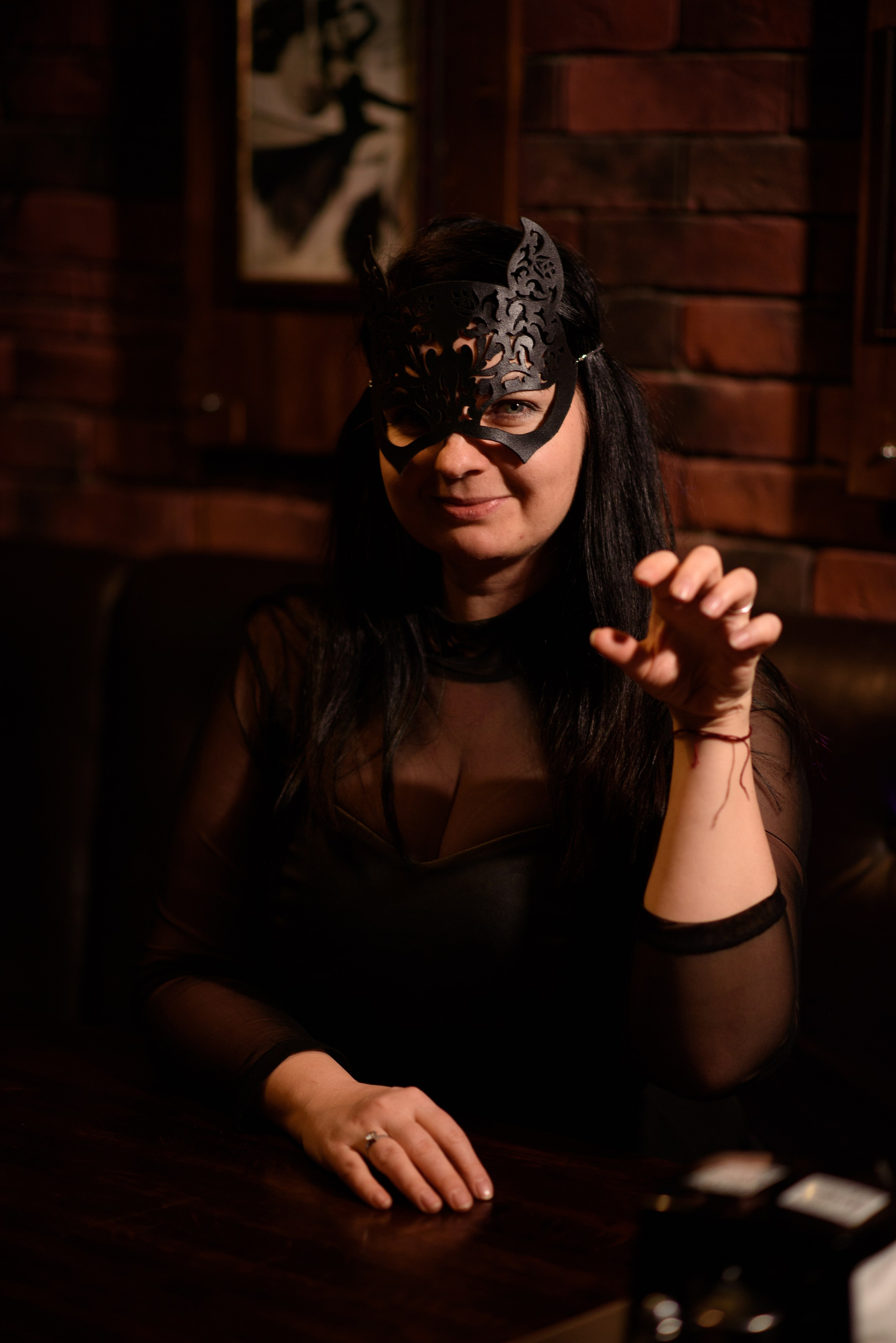 Фотосессия в баре. Анна Боровикова, фотограф Пушкино