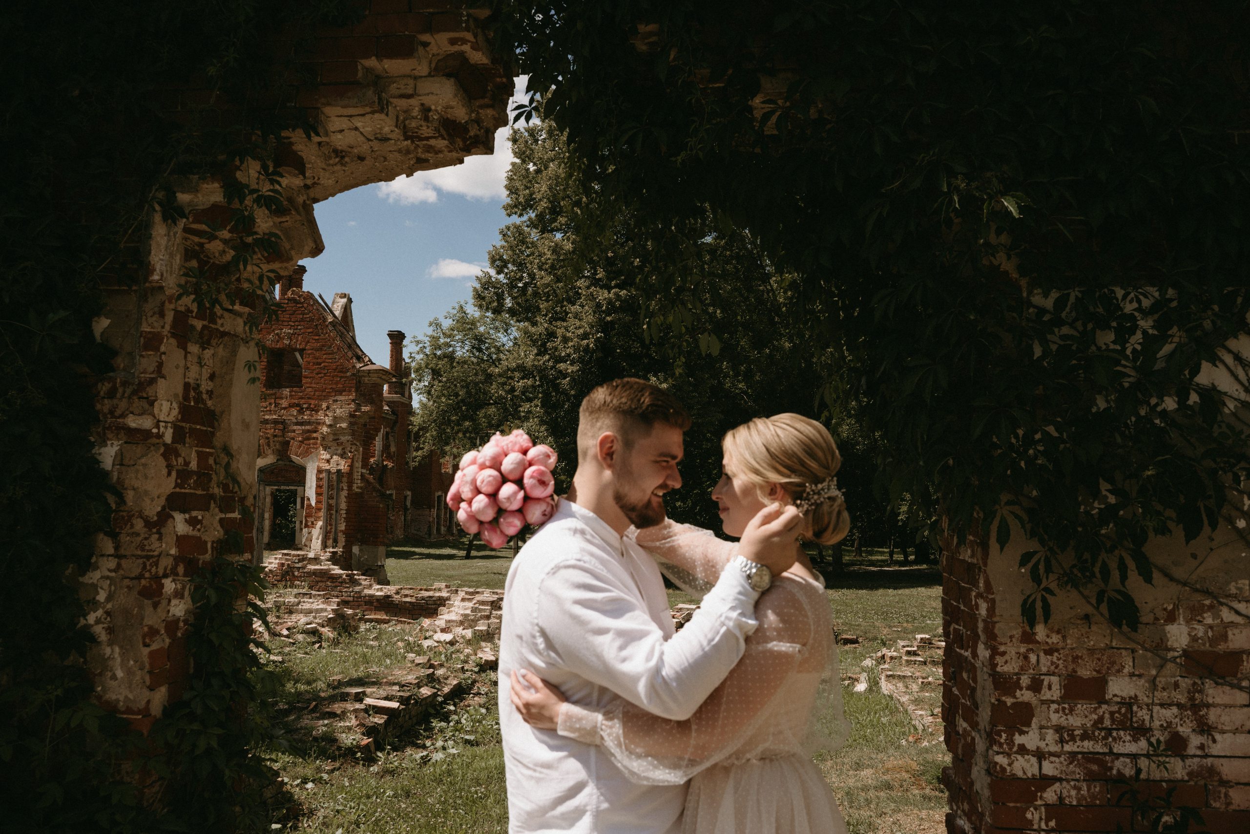 Свадебная фотосессия. Усадьба Пашковых. Фотограф Наталья Шелест