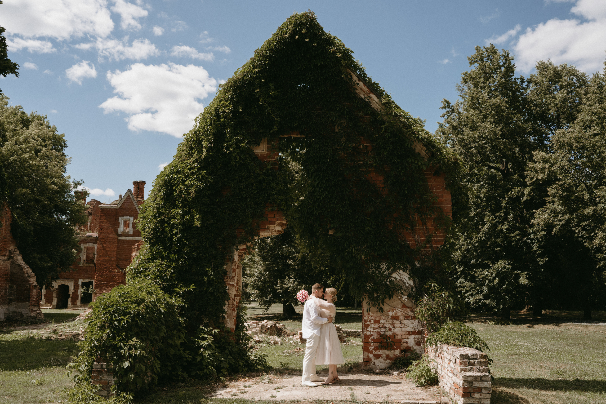 Свадебная фотосессия. Усадьба Пашковых. Фотограф Наталья Шелест