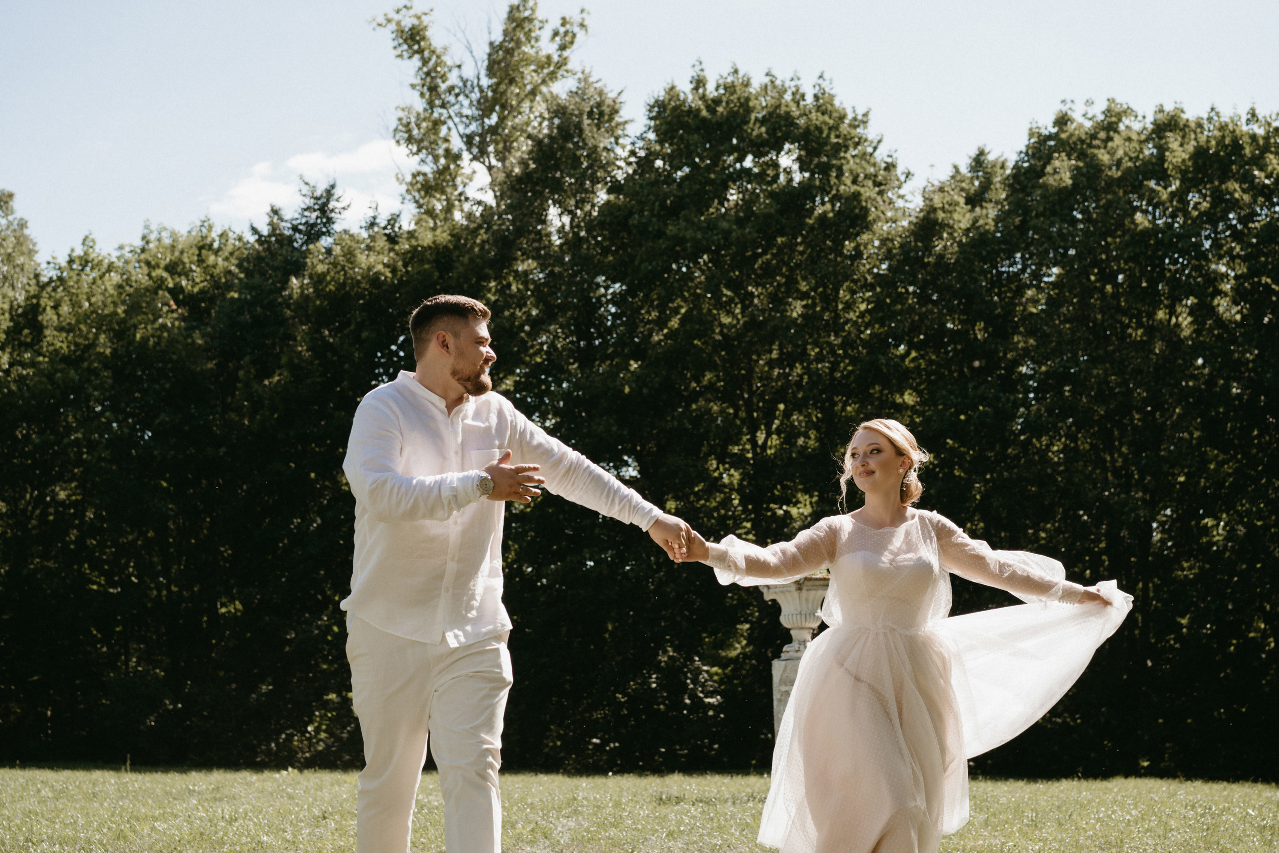 Свадебная фотосессия. Усадьба Пашковых. Фотограф Наталья Шелест