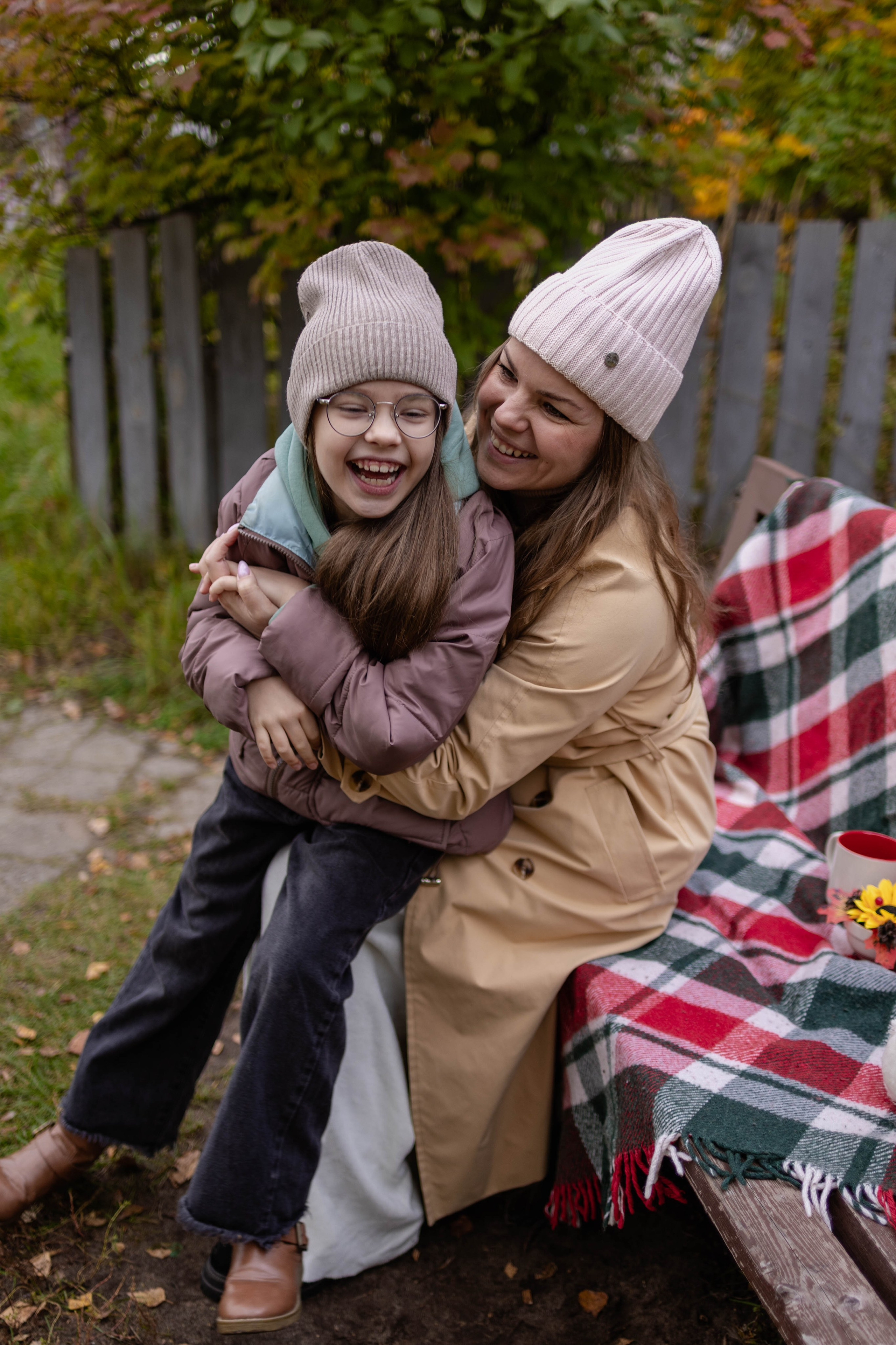 Пикник у дома. Осень. Семейный фотограф в Дзержинске Наталья Лаэтина