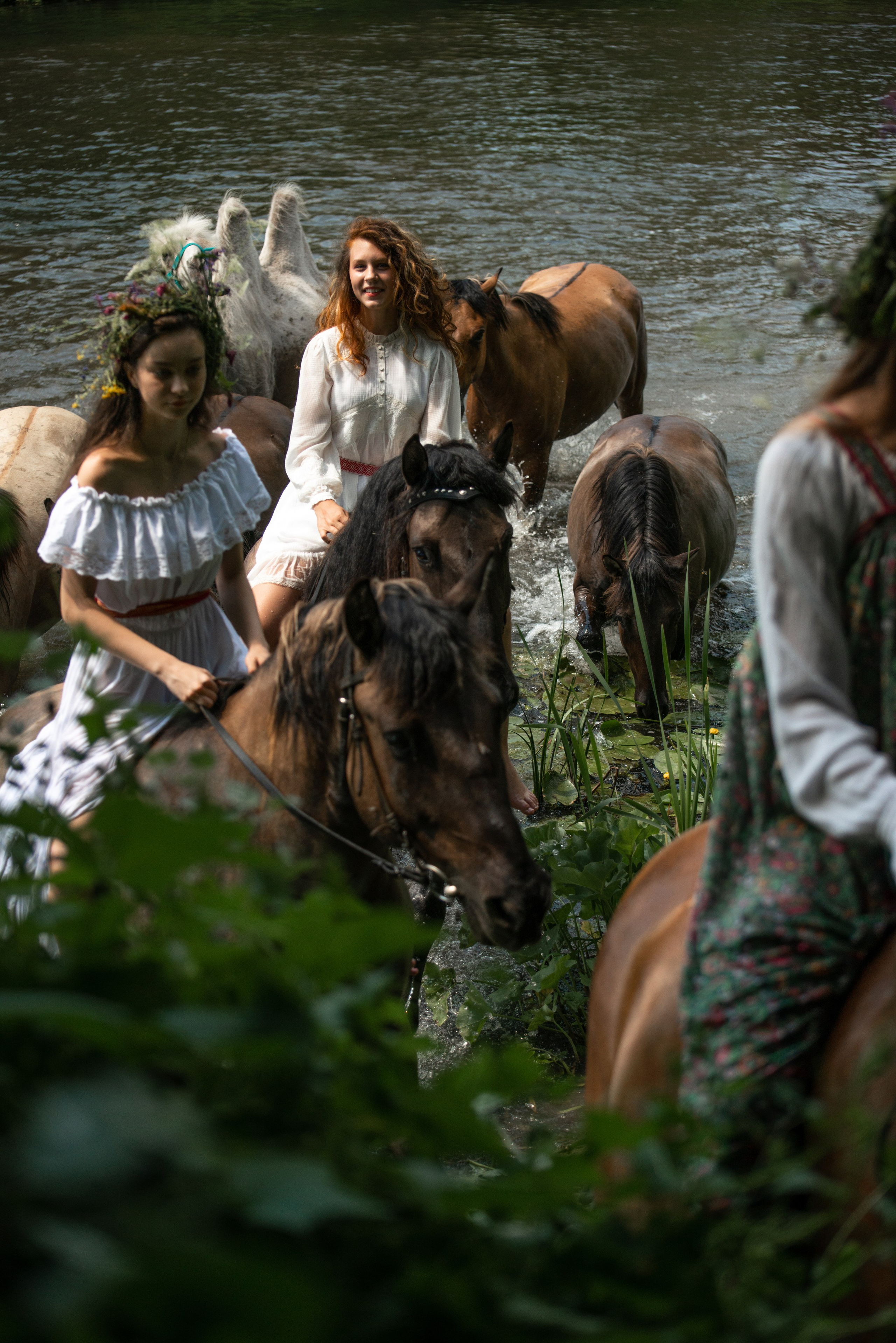 Купала в Родославном. Конный фотограф в Саратове Юлия Иванова